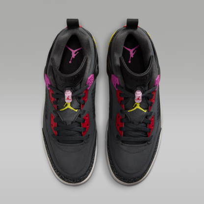 Jordan Spizike Low - Anthracite/Μαύρο/Wolf Grey/University Red - 4