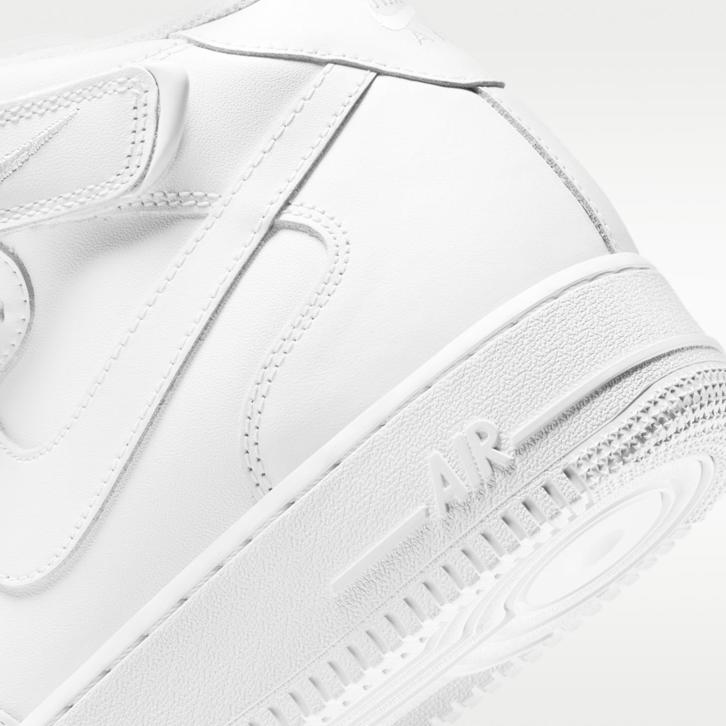 Nike Air Force 1 Mid '07 - Λευκό/Λευκό - 8