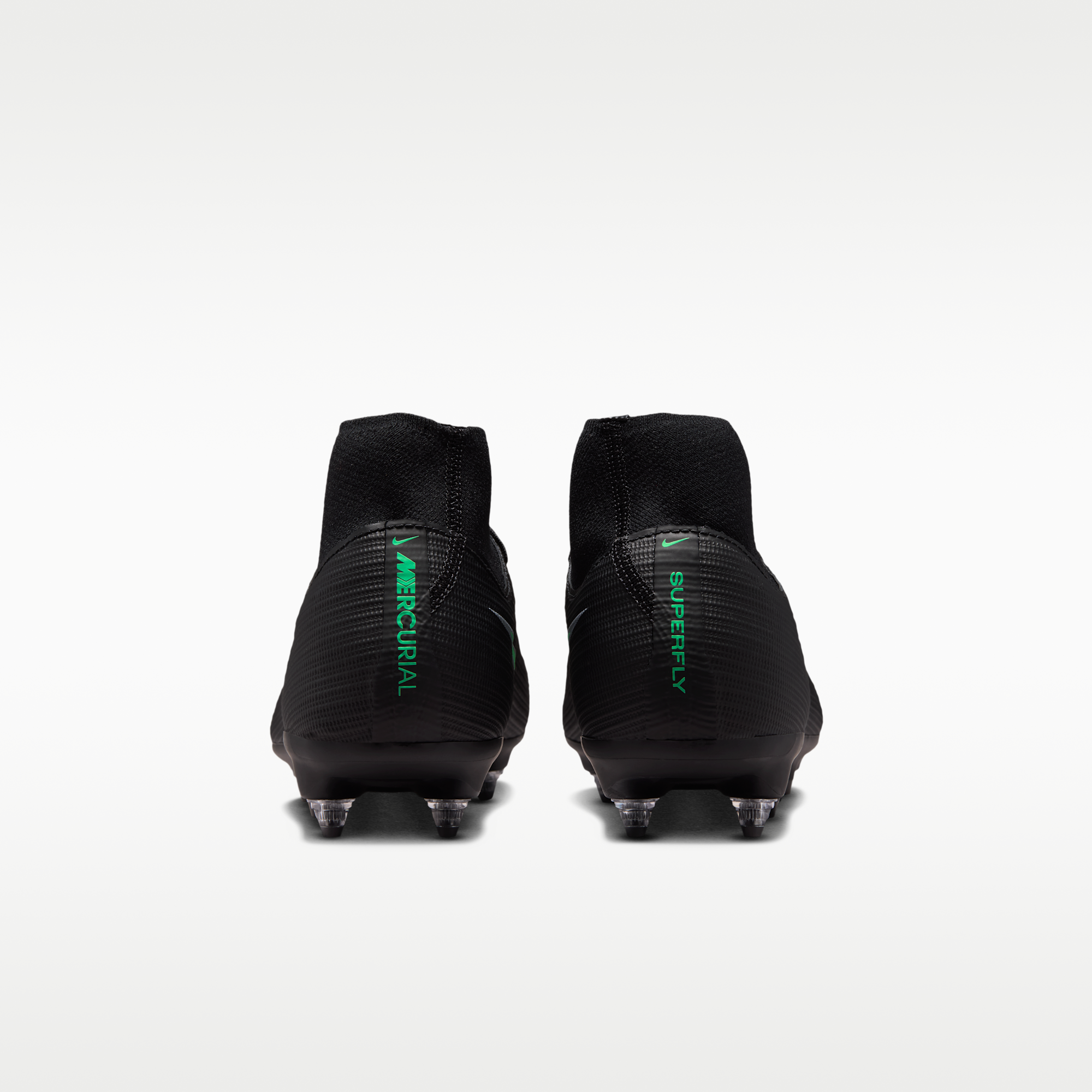 Nike Mercurial Superfly 11 Academy - Μαύρο/Μαύρο/Illusion Green (IO1492-001) - 6