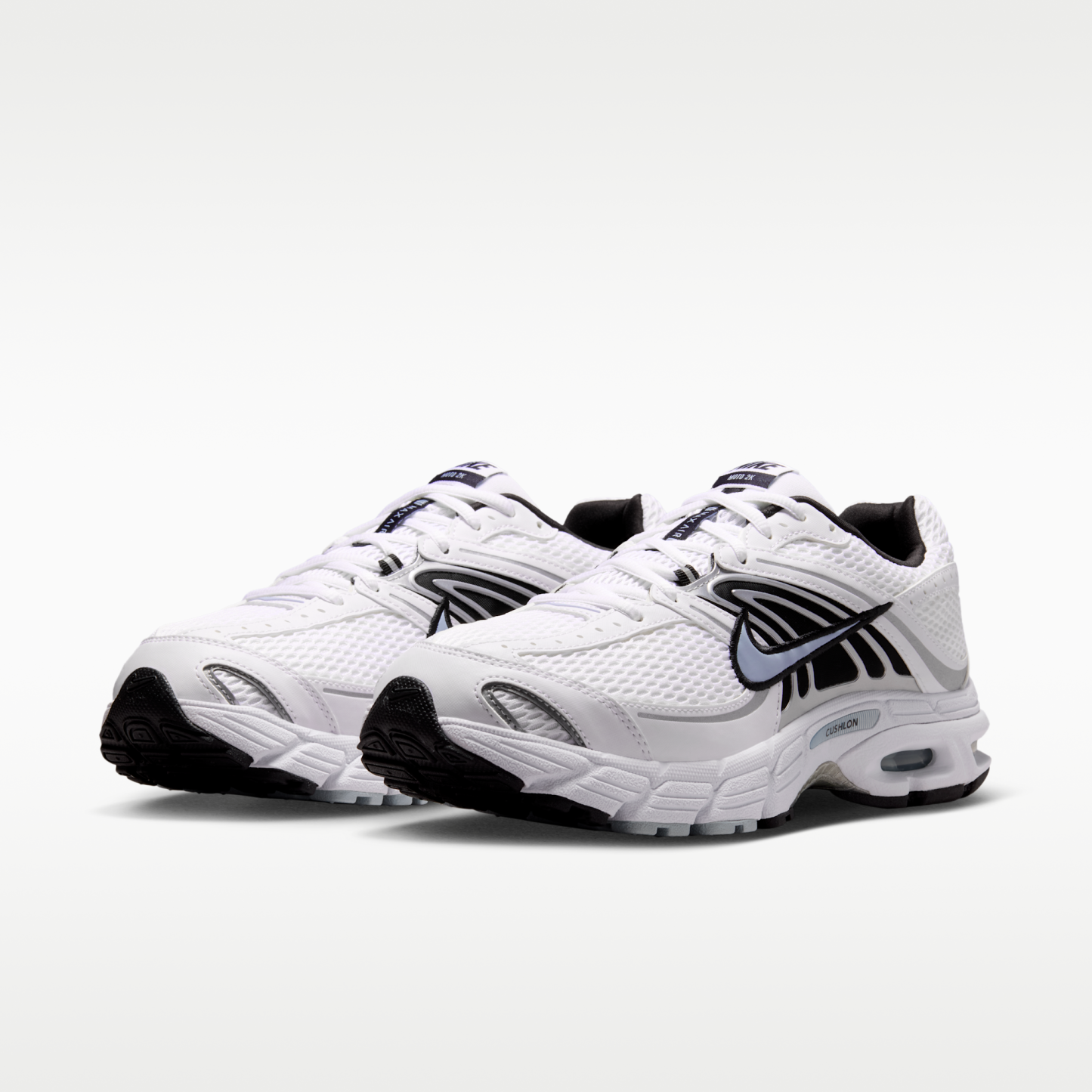 Nike Air Max Moto 2K - Λευκό/Light Armory Blue/Metallic Silver/Μαύρο - 5