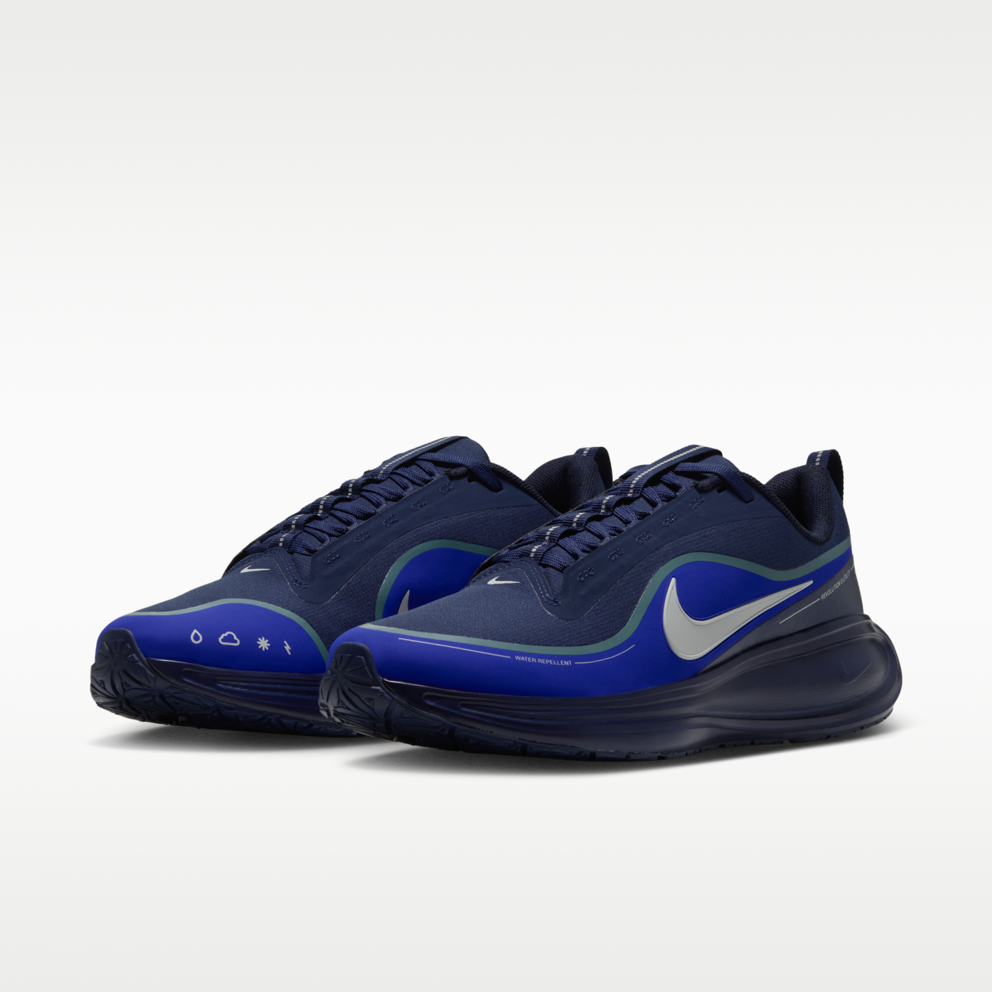 Nike Revolution 8 Utility - Midnight Navy/Racer Blue/Smokey Blue/Grey Mist - 5