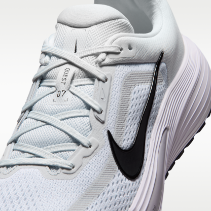Nike Quest 7 - Pure Platinum/Λευκό/Wolf Grey/Μαύρο - 7