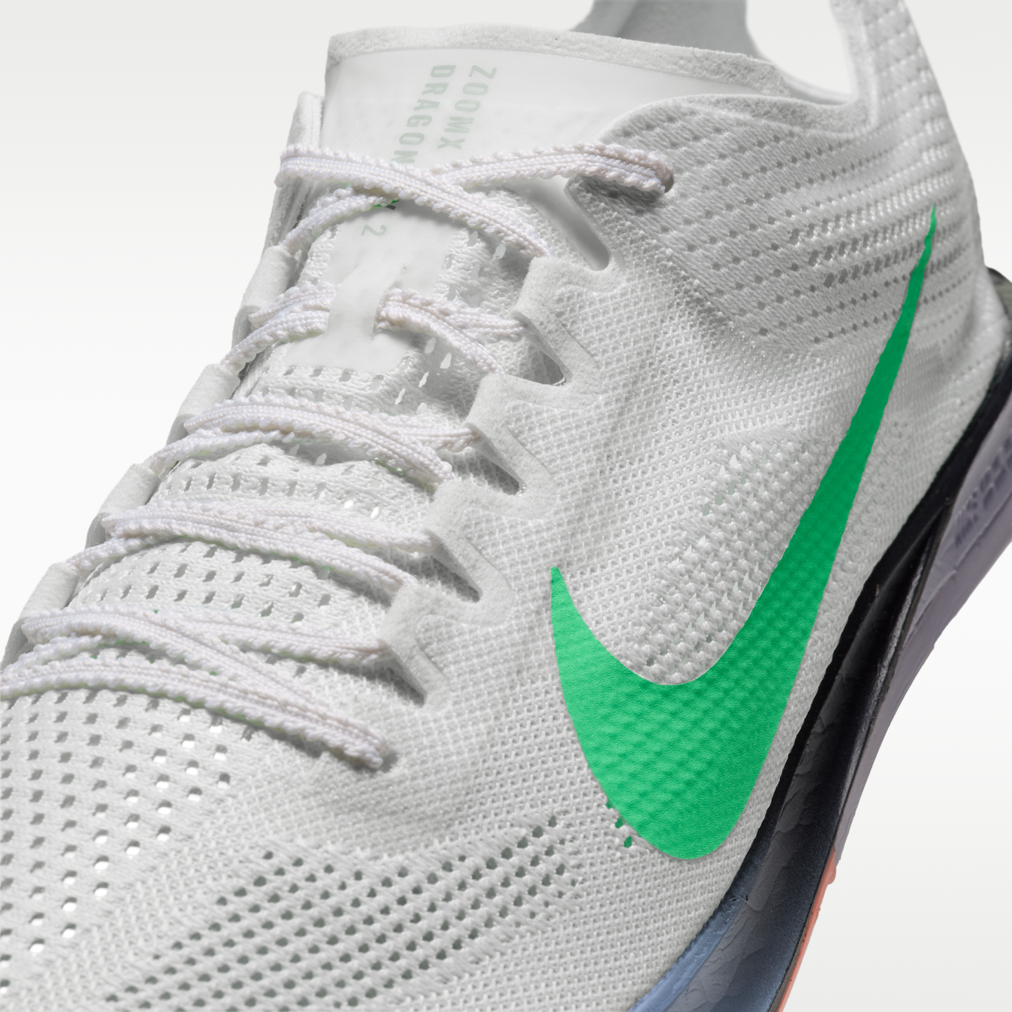 Nike Dragonfly 2 - Summit White/Palest Purple/Obsidian/Electro Green - 8