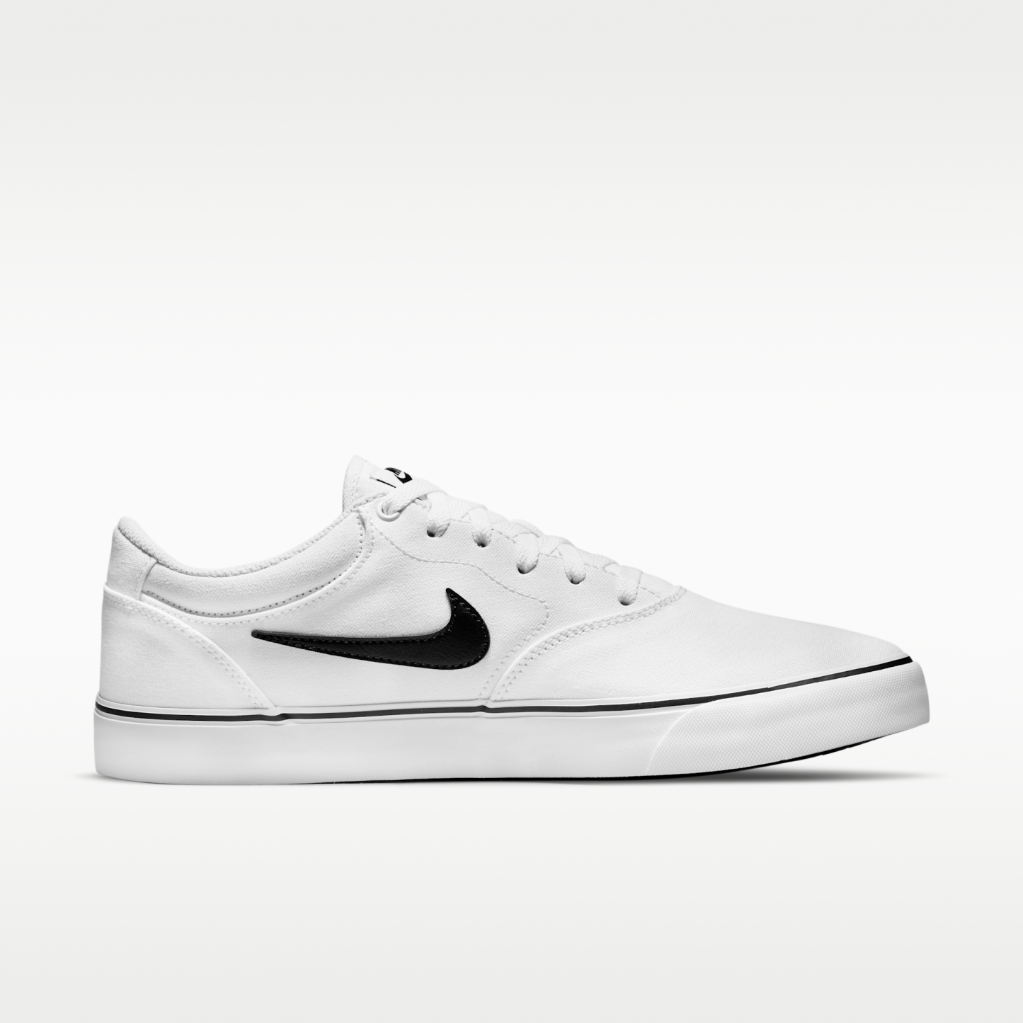 Nike SB Chron 2 Canvas - Λευκό/Λευκό/Μαύρο - 3