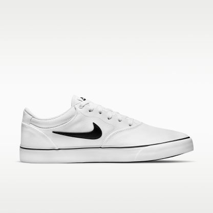 Nike SB Chron 2 Canvas - Λευκό/Λευκό/Μαύρο - 3