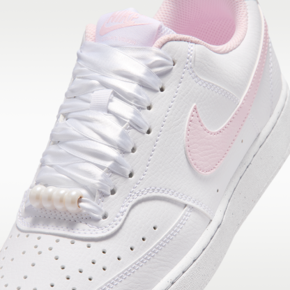 Nike Court Vision Low - Λευκό/Pink Foam - 7