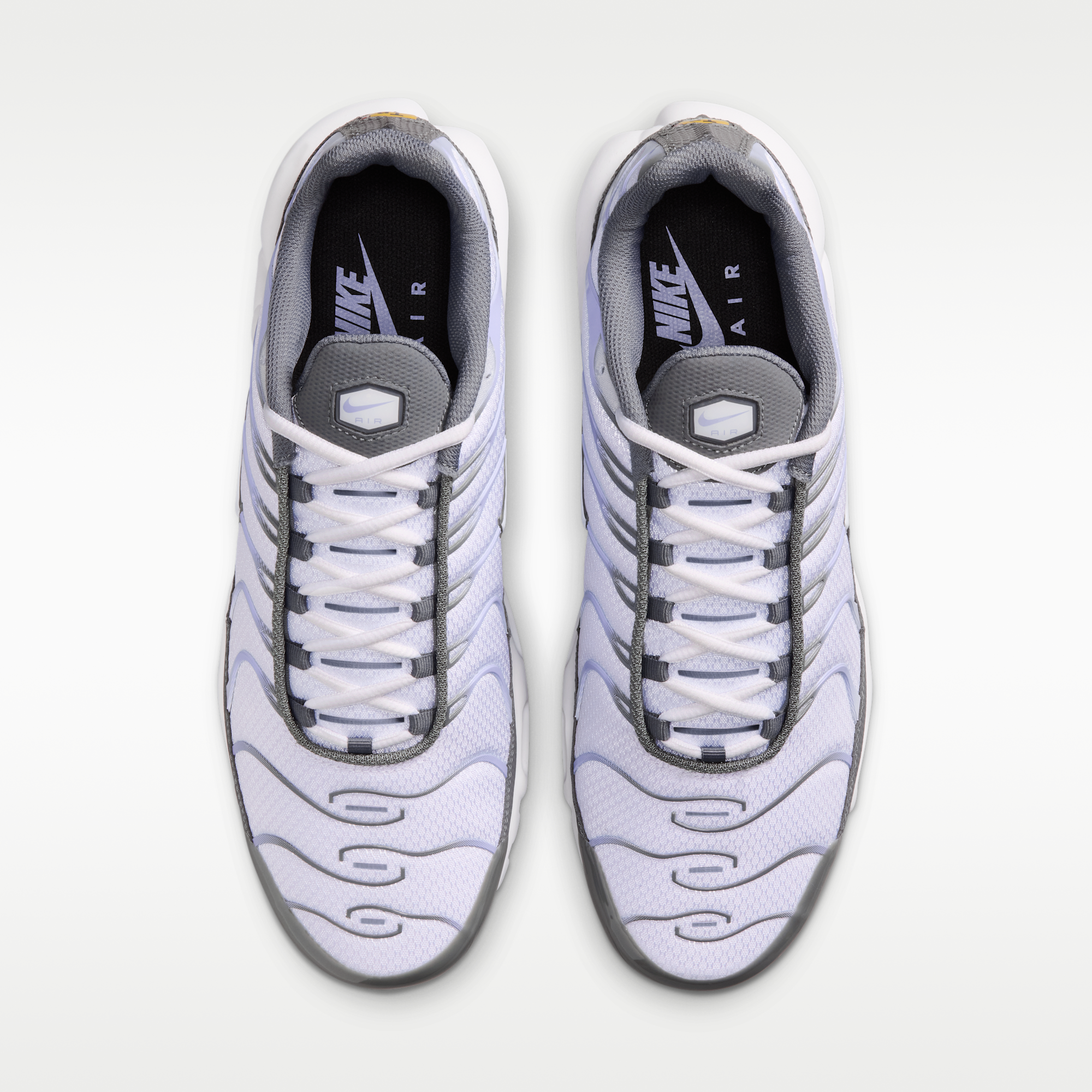 Nike Air Max Plus - Smoke Grey/Light Armory Blue/Dark Smoke Grey/Λευκό - 4