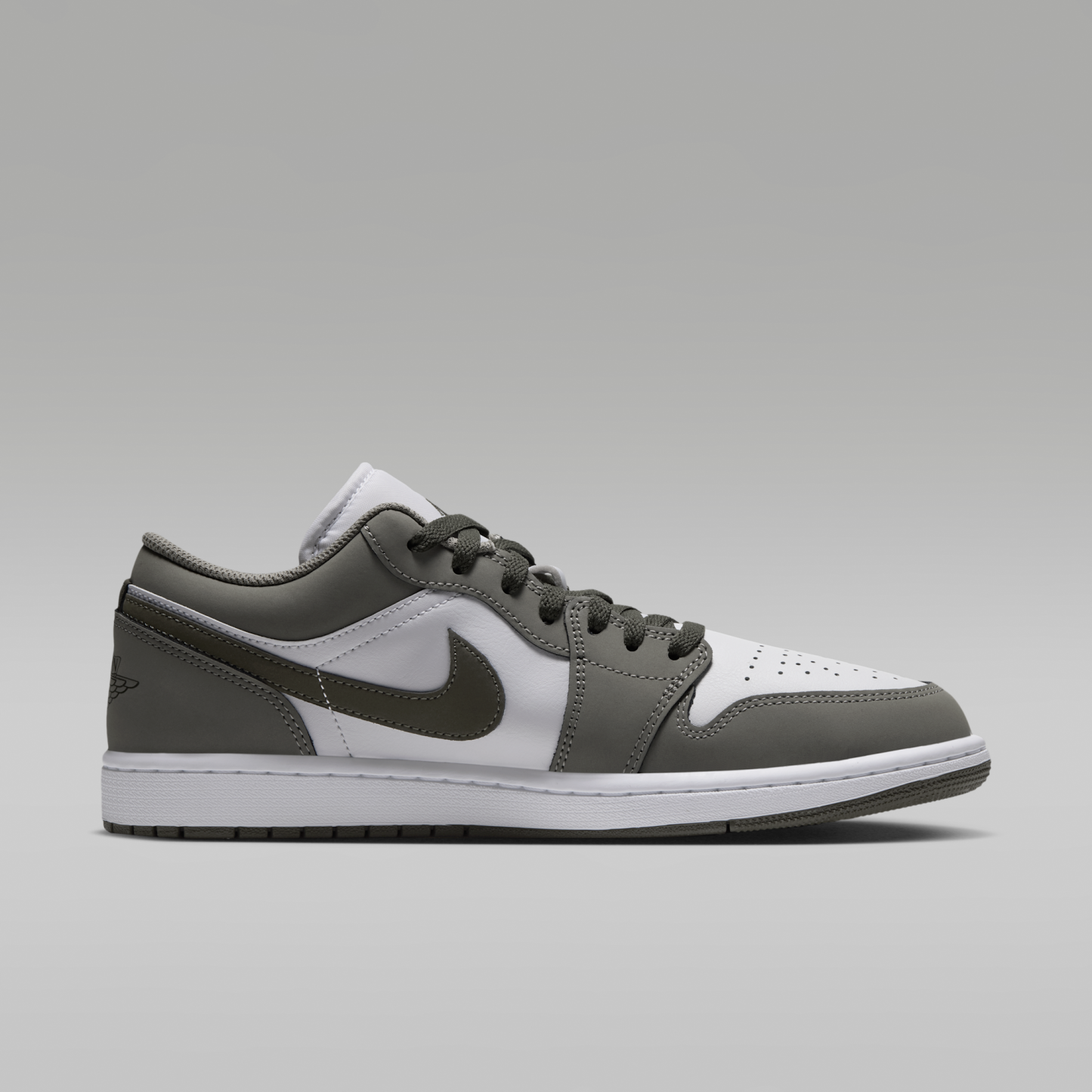 Air Jordan 1 Low - Light Army/Λευκό/Cargo Khaki - 3