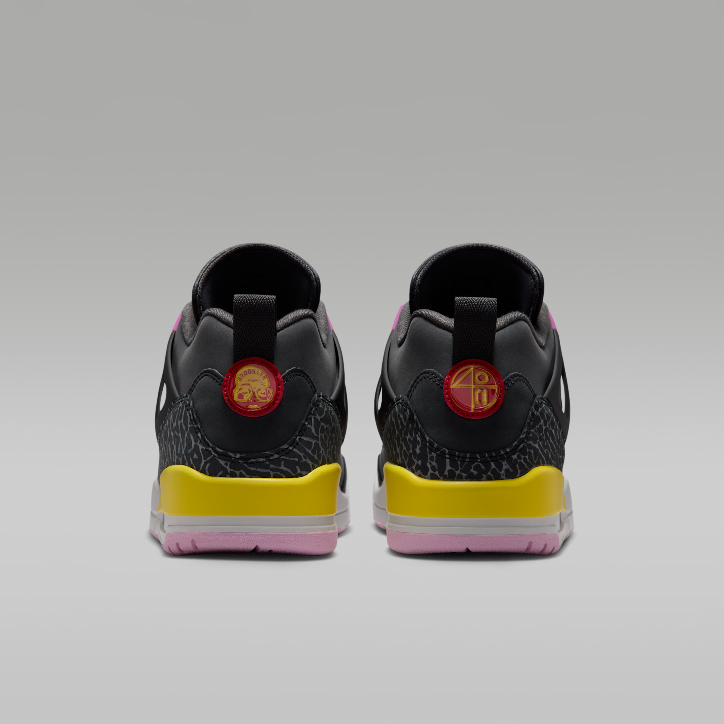 Jordan Spizike Low - Anthracite/Μαύρο/Wolf Grey/University Red - 6