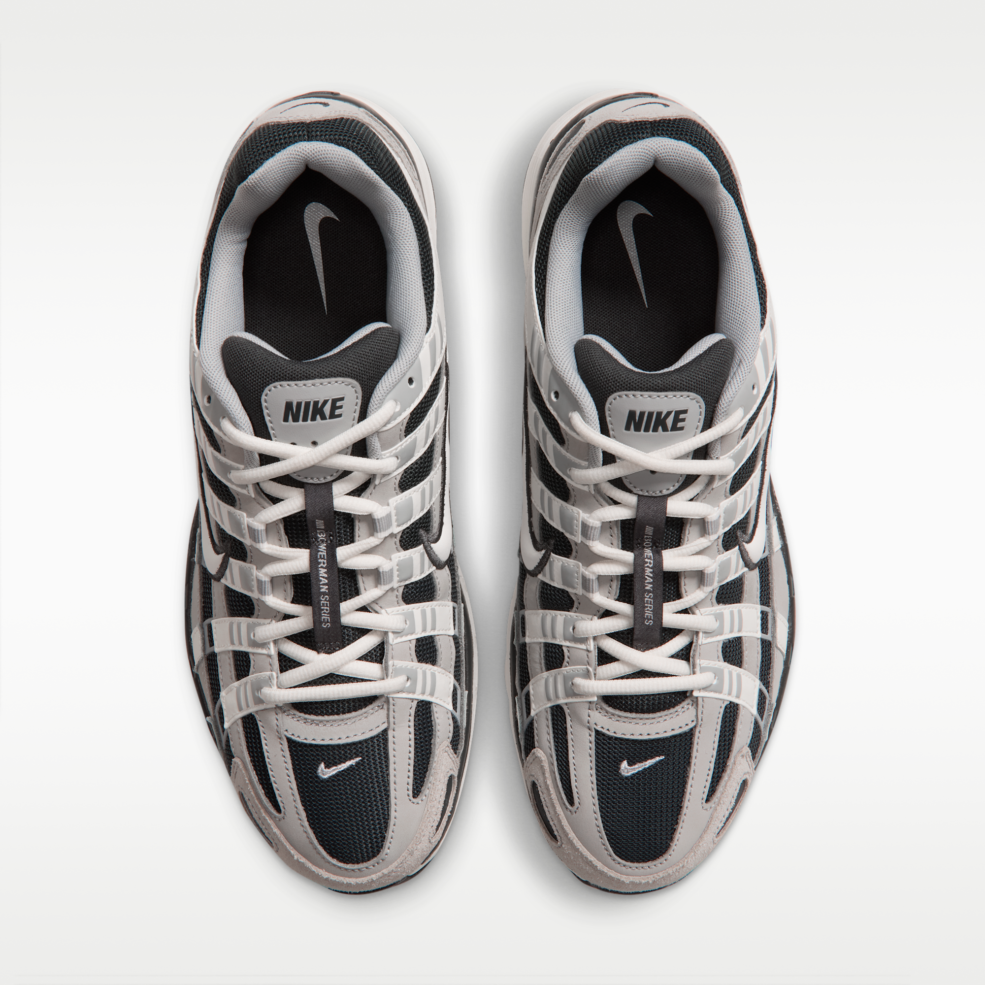 Nike P-6000 - Light Smoke Grey/Anthracite/Μαύρο/Sail - 4
