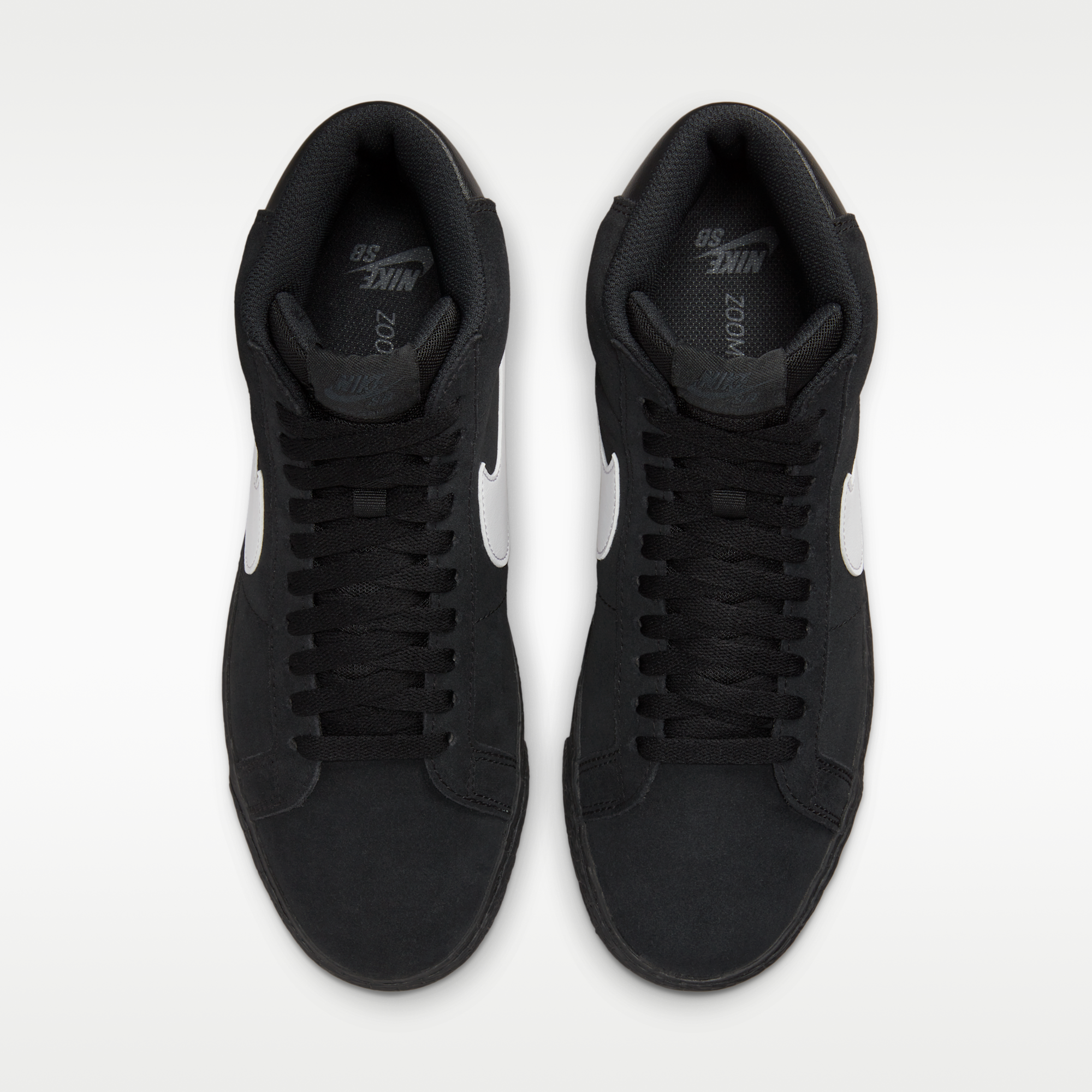 Nike SB Zoom Blazer Mid - Μαύρο/Μαύρο/Μαύρο/Λευκό - 4