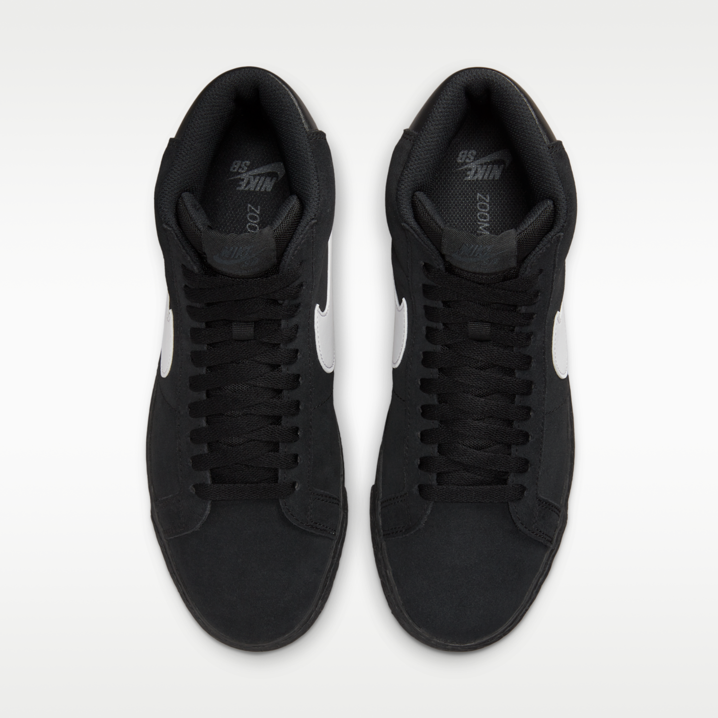 Nike SB Zoom Blazer Mid - Μαύρο/Μαύρο/Μαύρο/Λευκό - 4