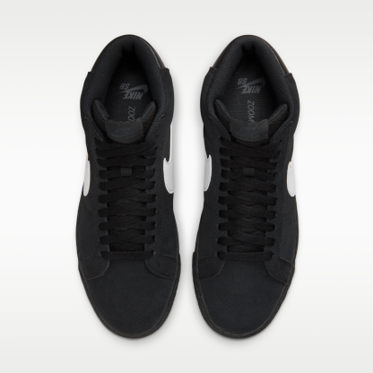 Nike SB Zoom Blazer Mid - Μαύρο/Μαύρο/Μαύρο/Λευκό - 4