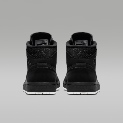 Air Jordan 1 Mid - Μαύρο/Λευκό/Phantom - 6
