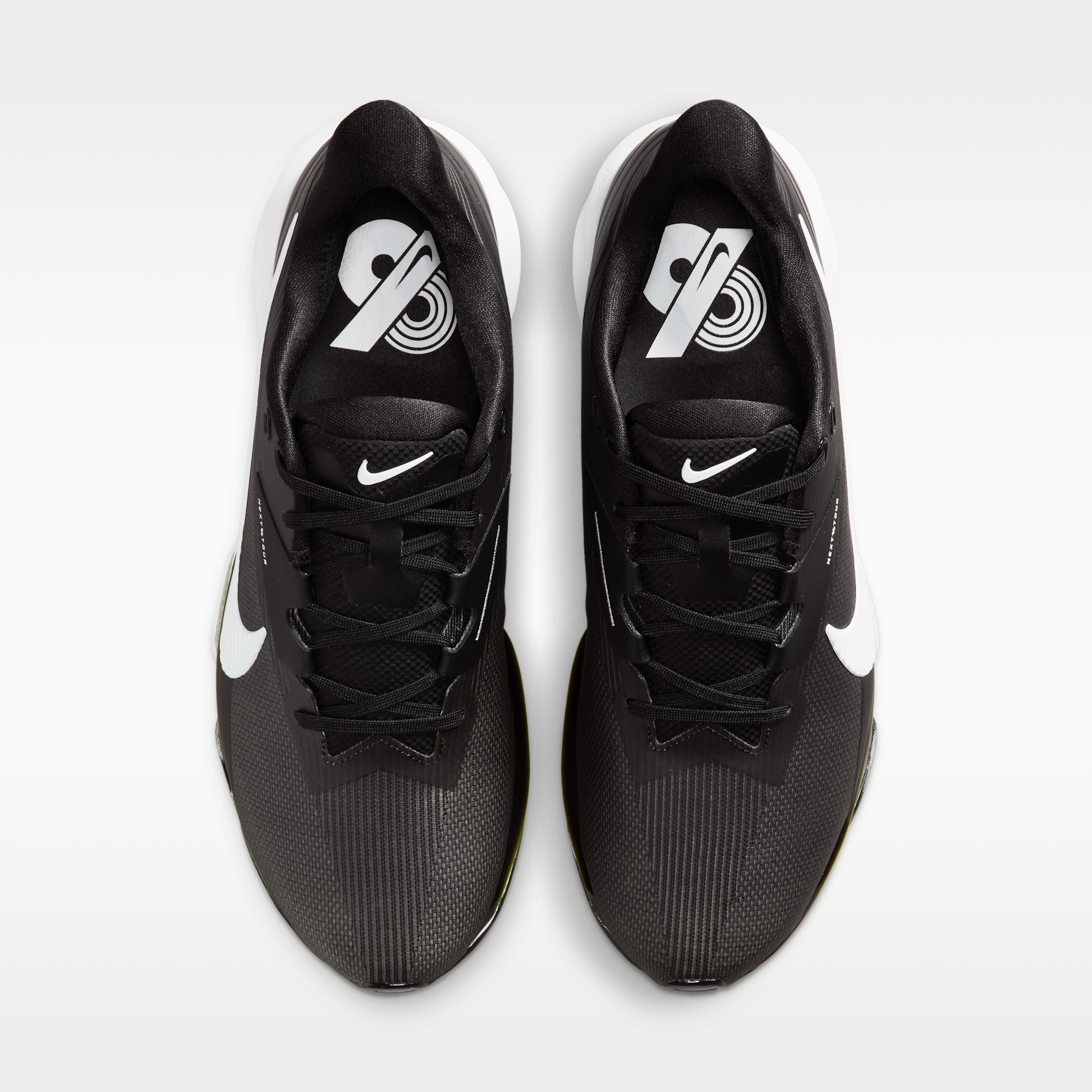Nike NEXT% TOUR 3 - Μαύρο/Light Smoke Grey/Λευκό - 4