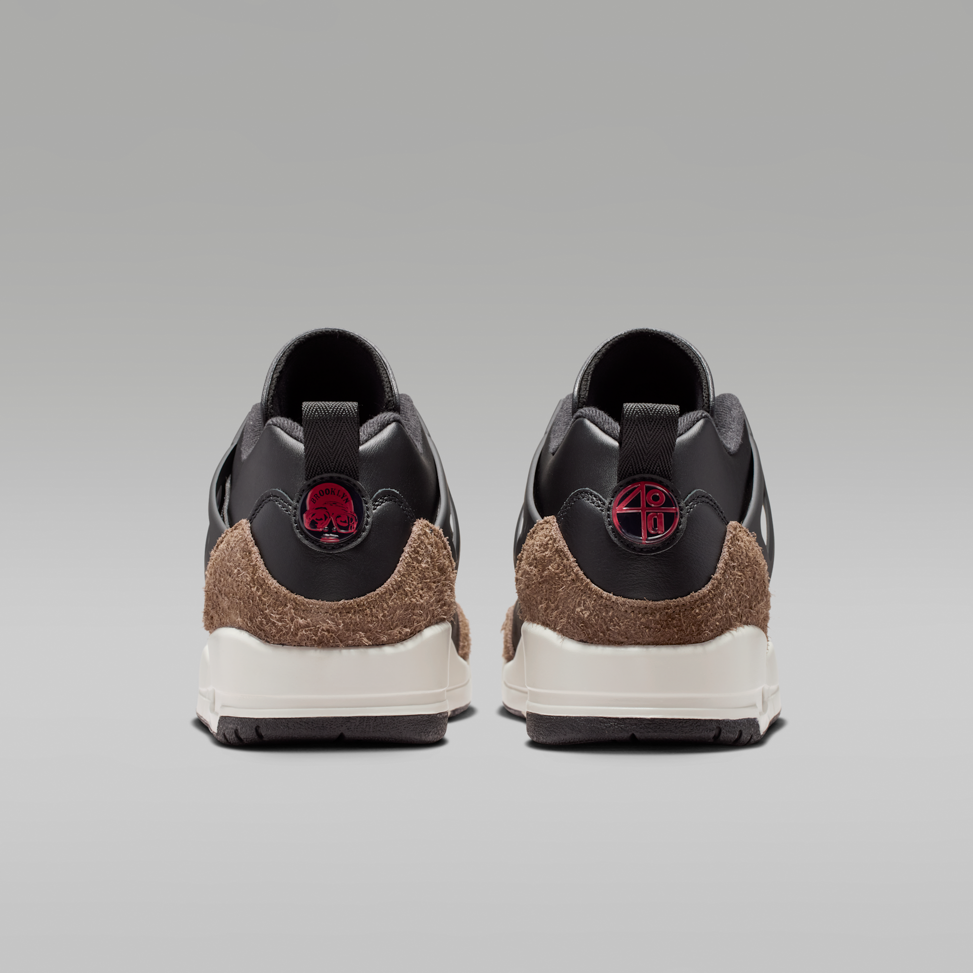 Jordan Spizike Low - Μαύρο/Palomino/Phantom/University Red - 6