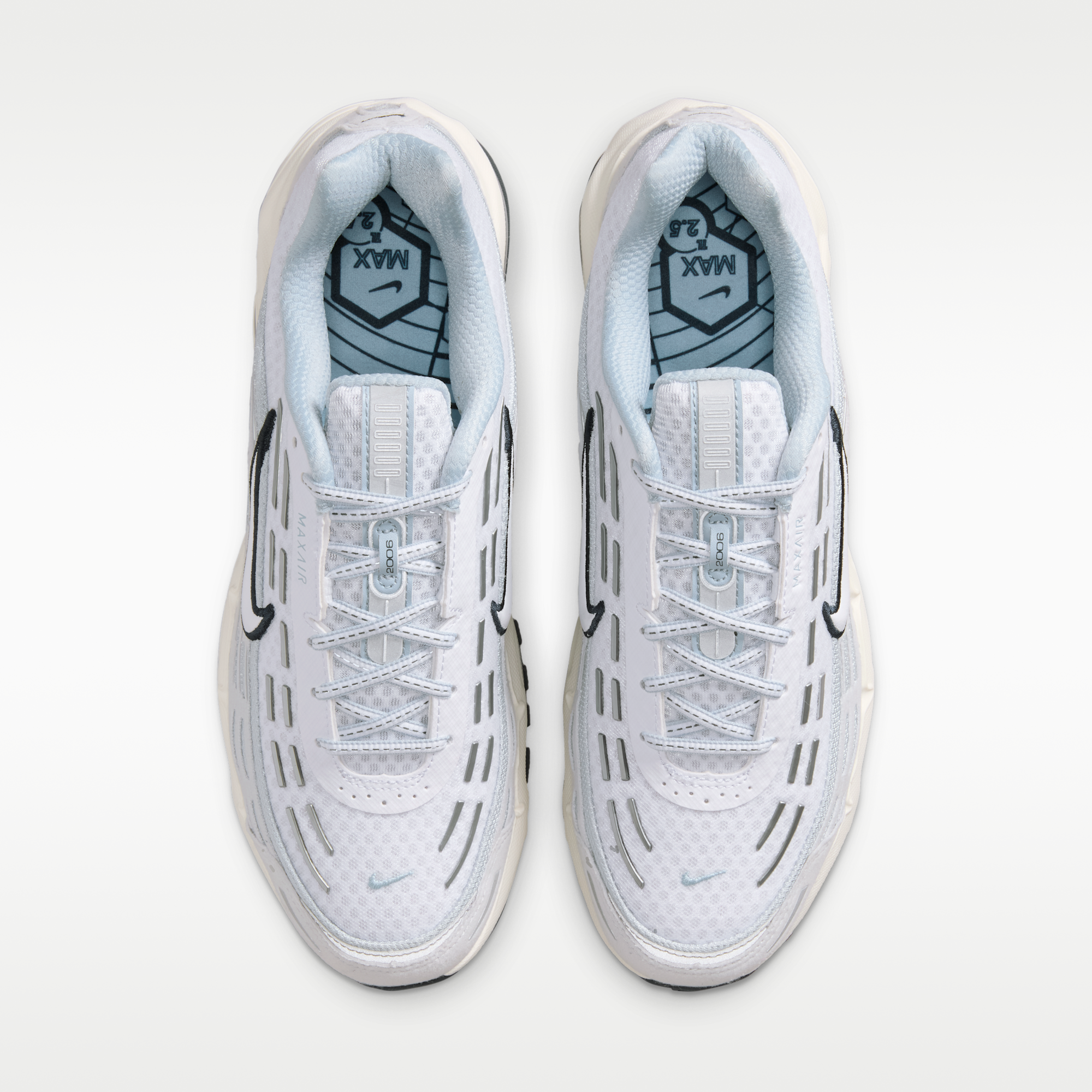 Nike Air Max TL 2.5 Premium - Λευκό/Pure Platinum/Metallic Silver/Dark Obsidian - 4