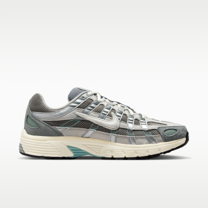 Nike P-6000 - Flat Pewter/Light Iron Ore/Metallic Silver/Λευκό - 3
