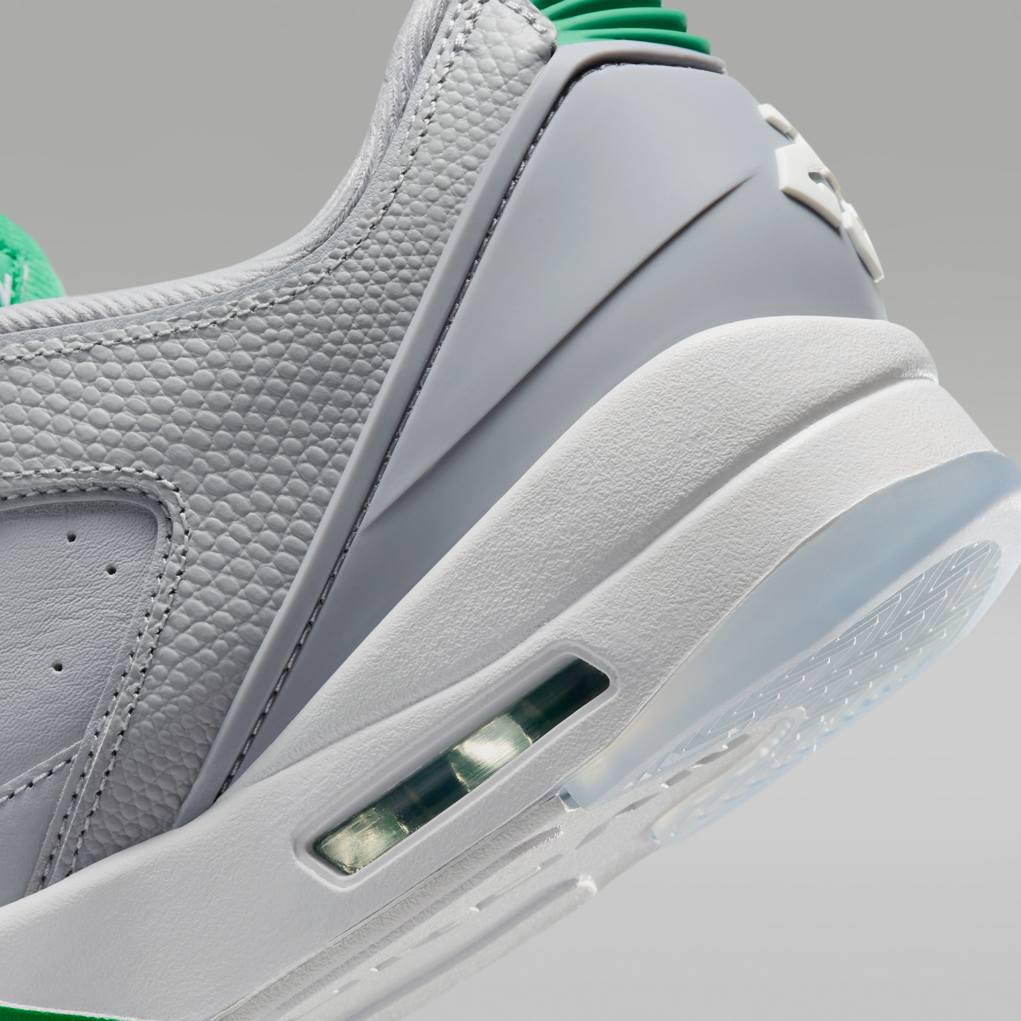 Jordan Sixty Plus Low - Wolf Grey/Lucky Green/Λευκό - 8