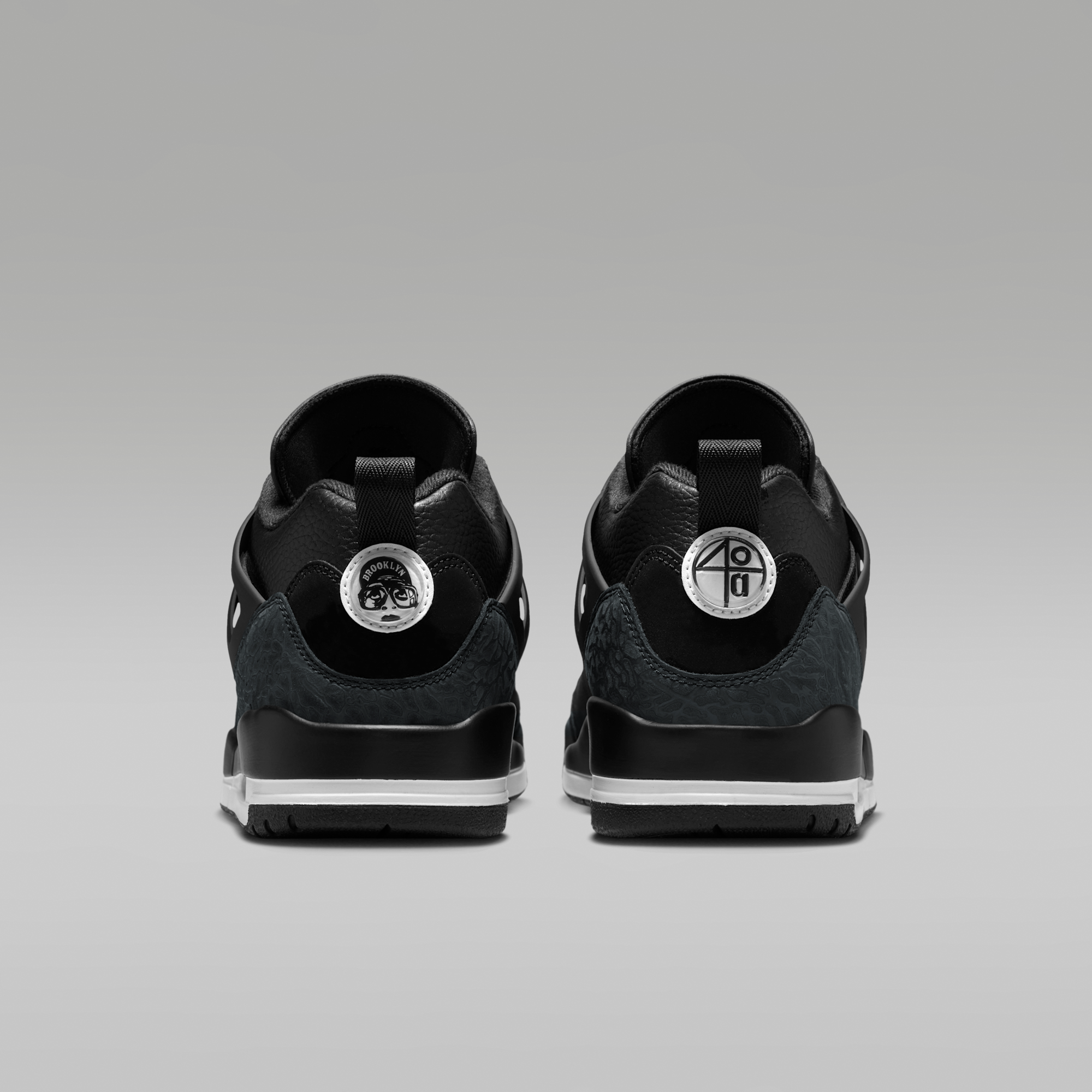 Jordan Spizike Low - Μαύρο/Λευκό/Anthracite/Λευκό - 6