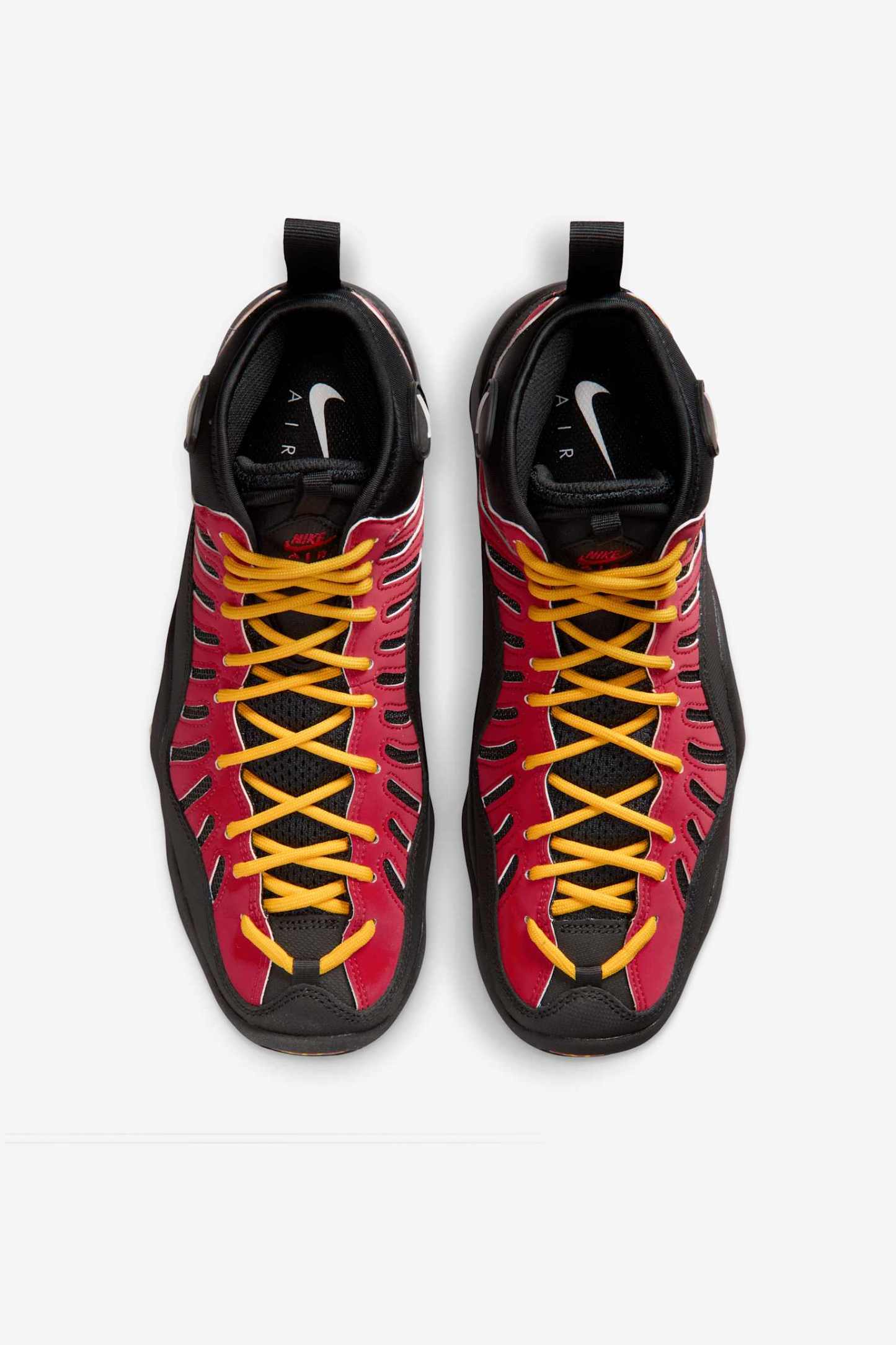 Nike Air Bakin High SP - Varsity Red/Varsity Maize/Μαύρο/Λευκό - 5