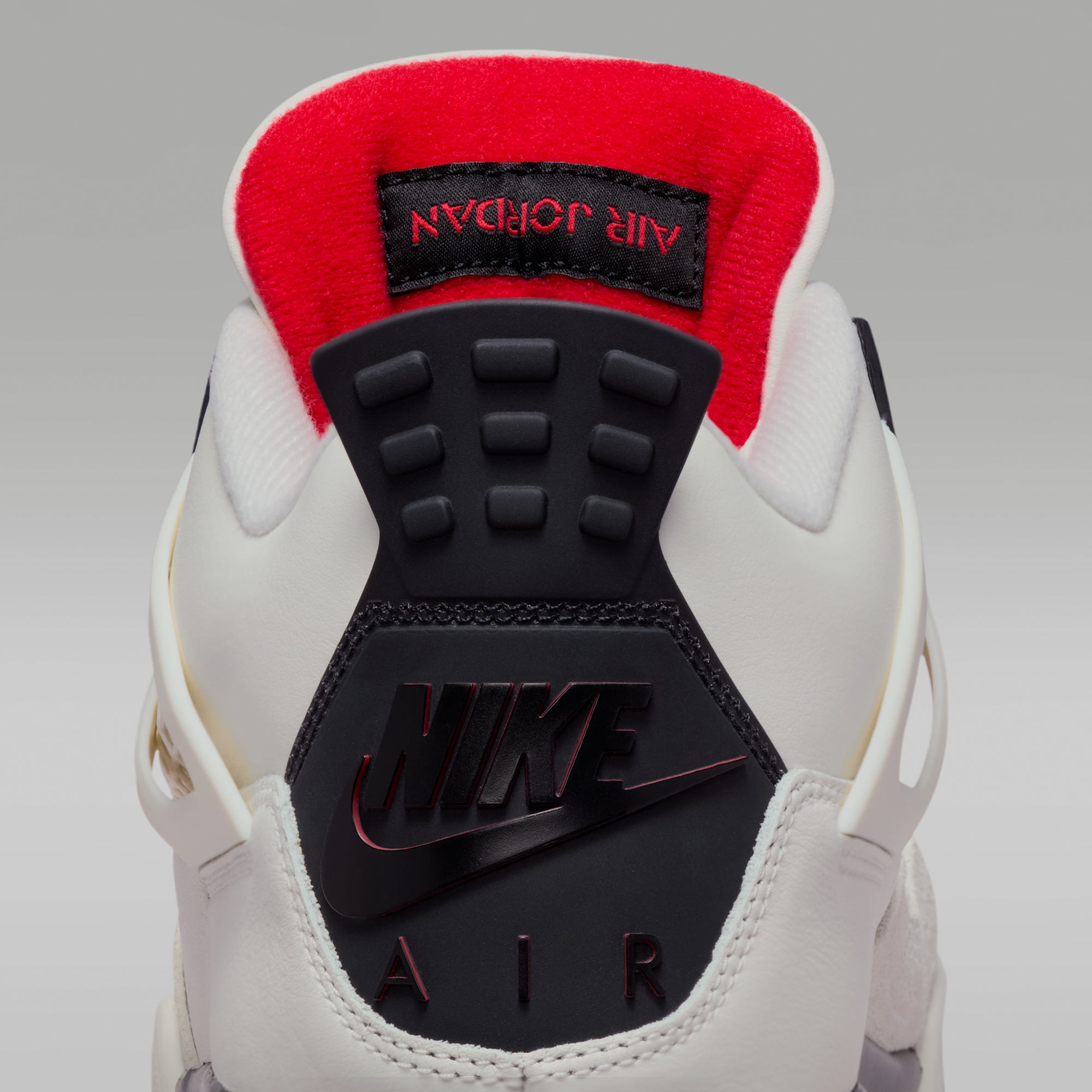Air Jordan 4 Retro "Flight Club" - Sail/University Red/Μαύρο - 9