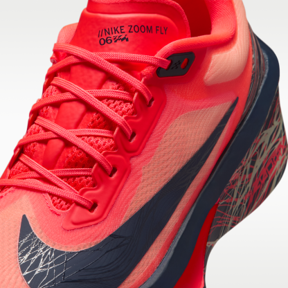 Nike Zoom Fly 6 - Bright Crimson/Obsidian/Light Bone/Obsidian - 7