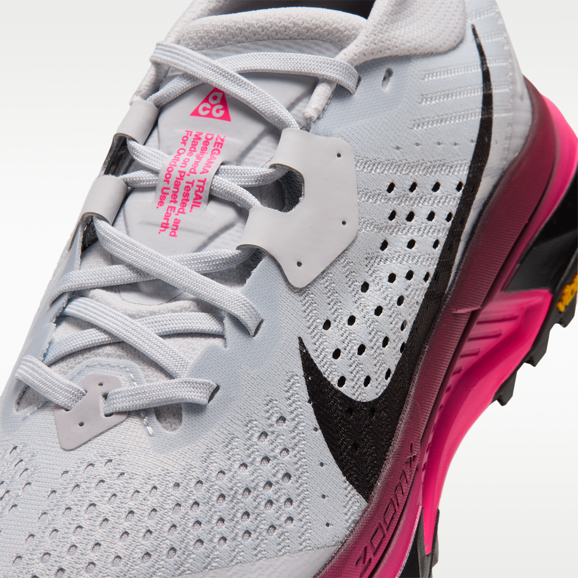 ACG Zegama Trail - Pure Platinum/Hyper Pink/Yellow Ochre/Μαύρο - 7