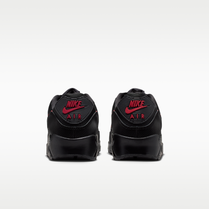 Nike Air Max 90 - Μαύρο/Μαύρο/Tough Red - 6