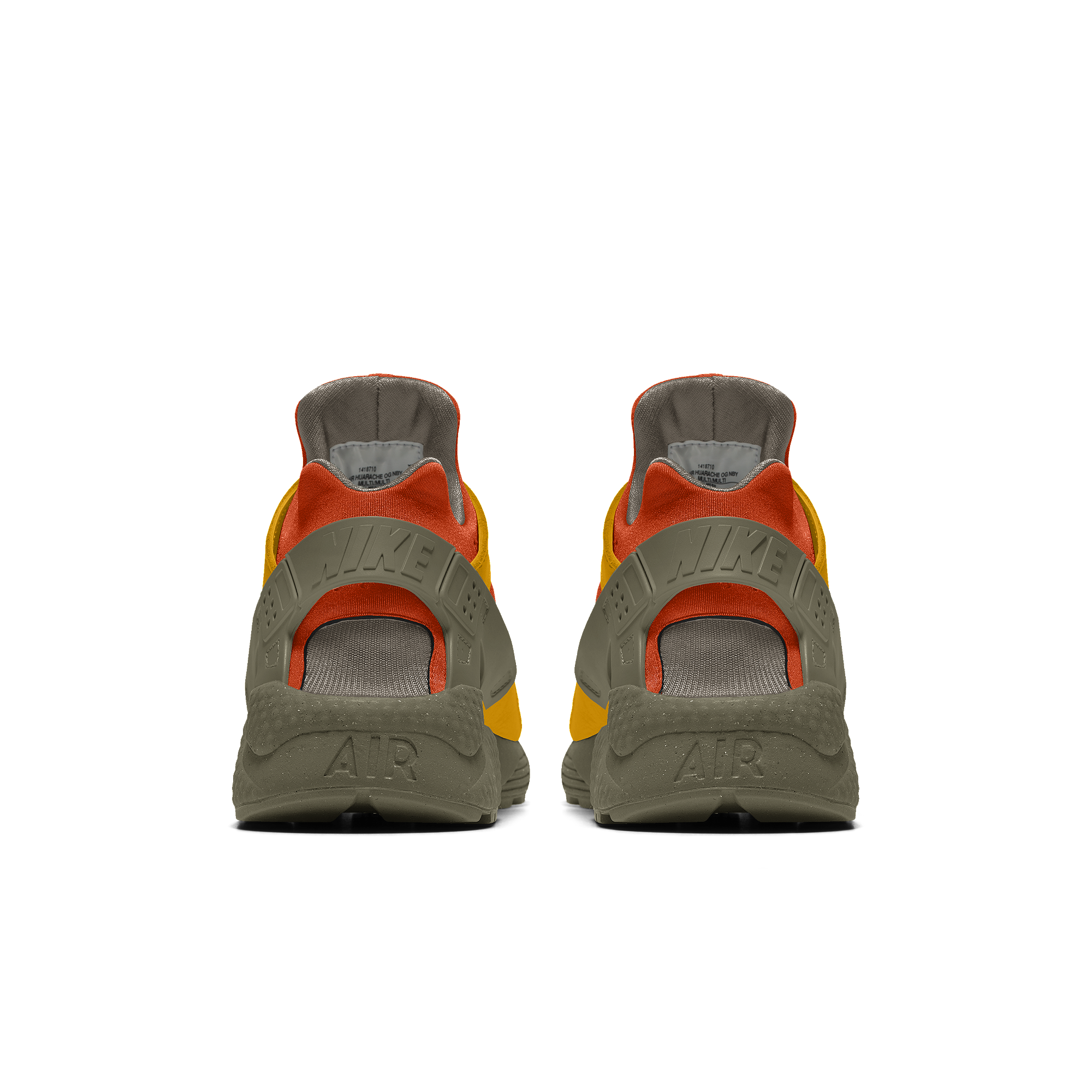 Nike Air Huarache By You - Πολύχρωμο/Πολύχρωμο/Πολύχρωμο (8657341190) - 5