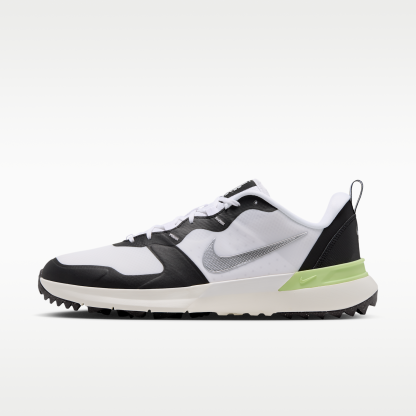Nike Tempo G - Λευκό/Μαύρο/Light Lemon Twist/Metallic Silver - 1