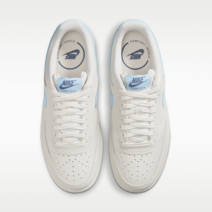 Nike Court Vision Low - Phantom/Light Bone/Diffused Blue/Psychic Blue - 4