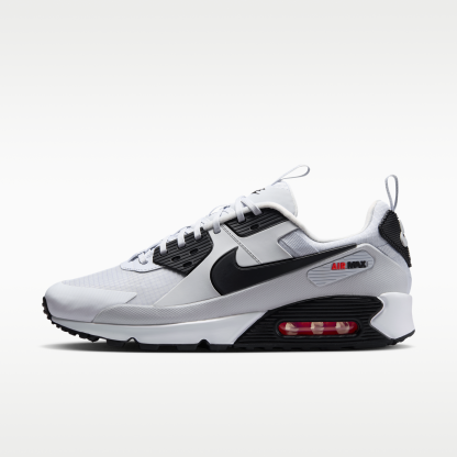 Nike Air Max 90 Drift - Pure Platinum/Bright Crimson/Μαύρο - 1