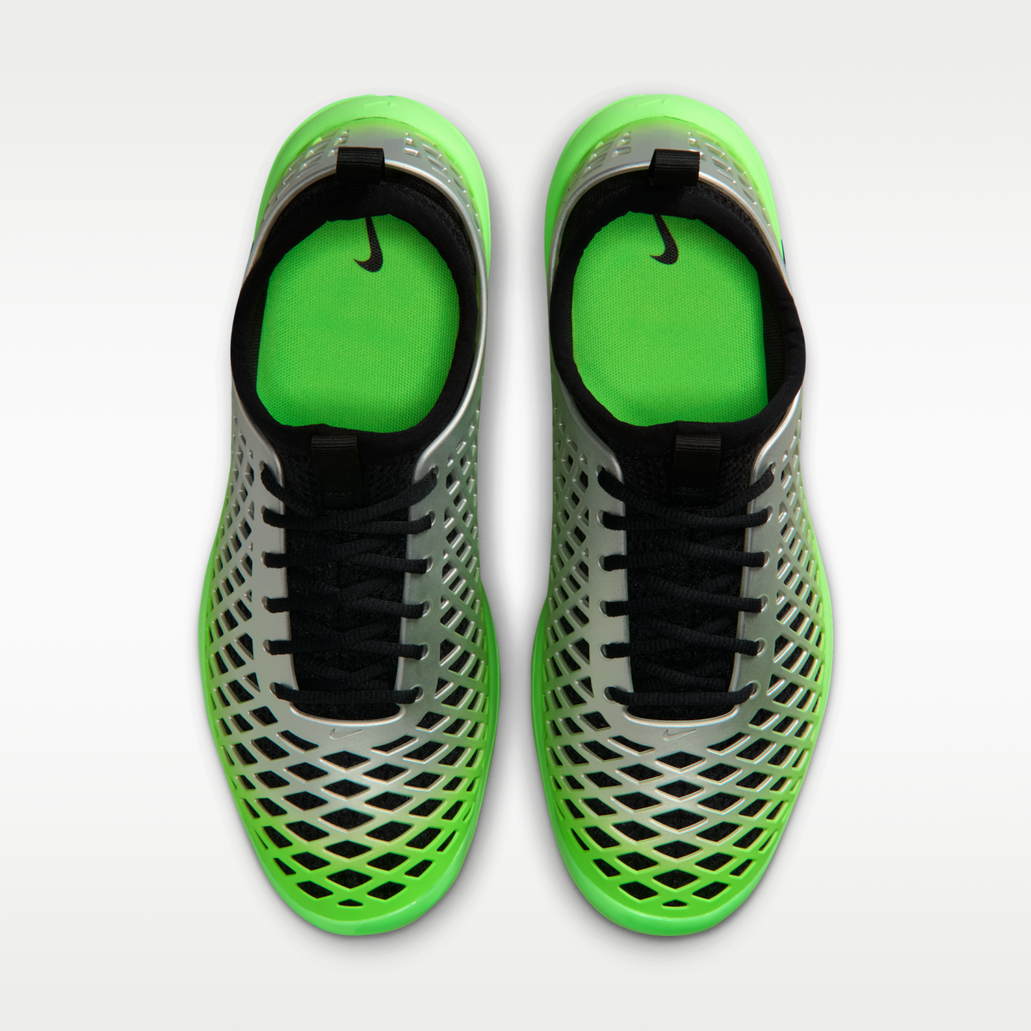 Nike Rejuven8 Run SP - Metallic Silver/Voltage Green/Μαύρο - 4