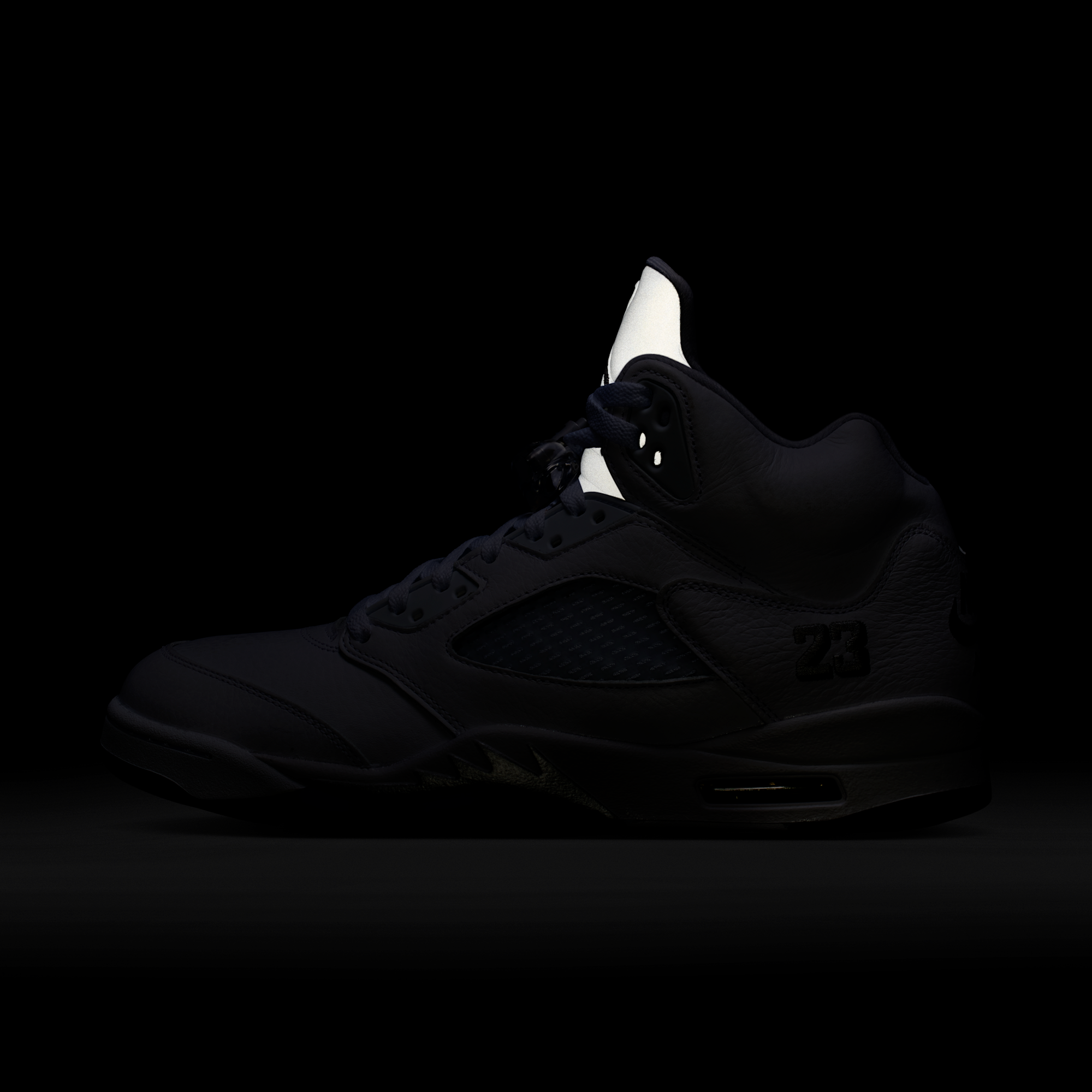 Air Jordan 5 Retro OG "White Metallic" - Λευκό/Metallic Silver/Μαύρο - 9