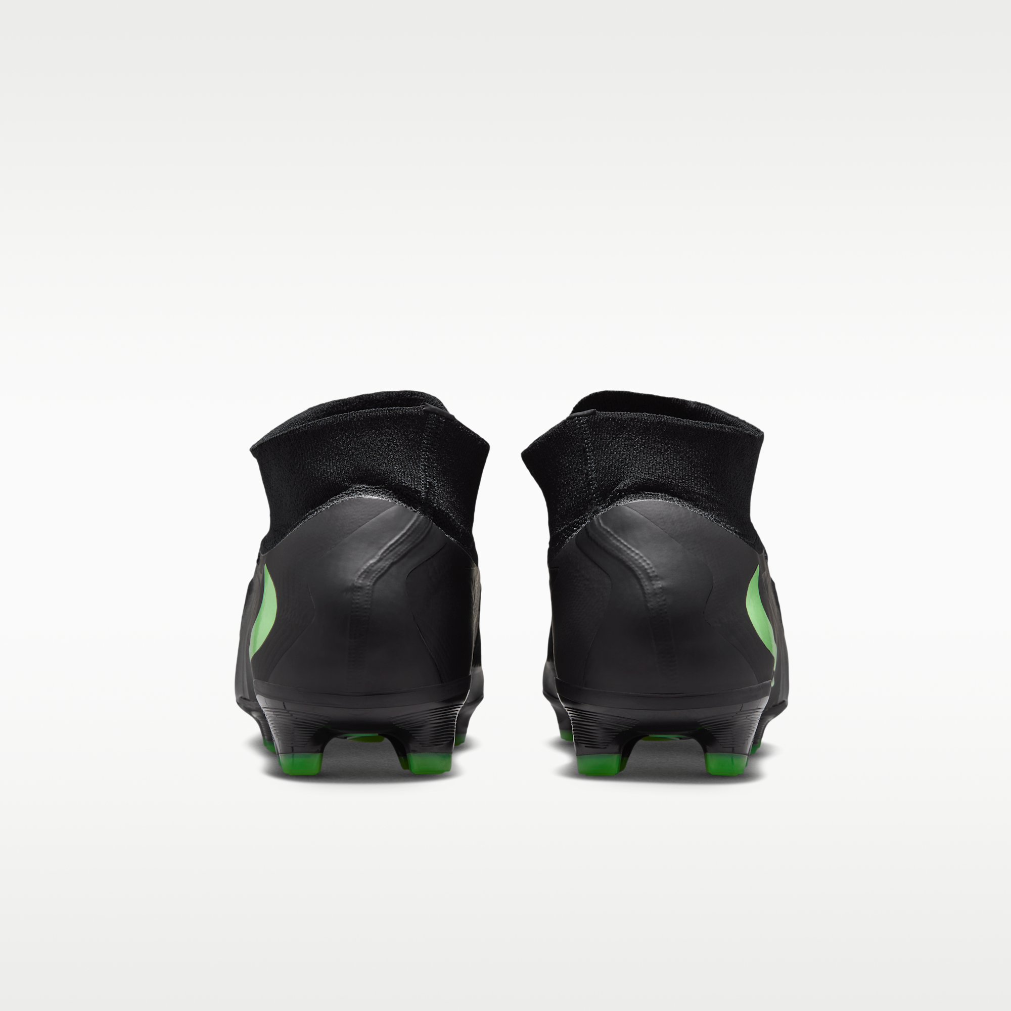 Nike Phantom 6 High Pro - Μαύρο/Μαύρο/Illusion Green - 6