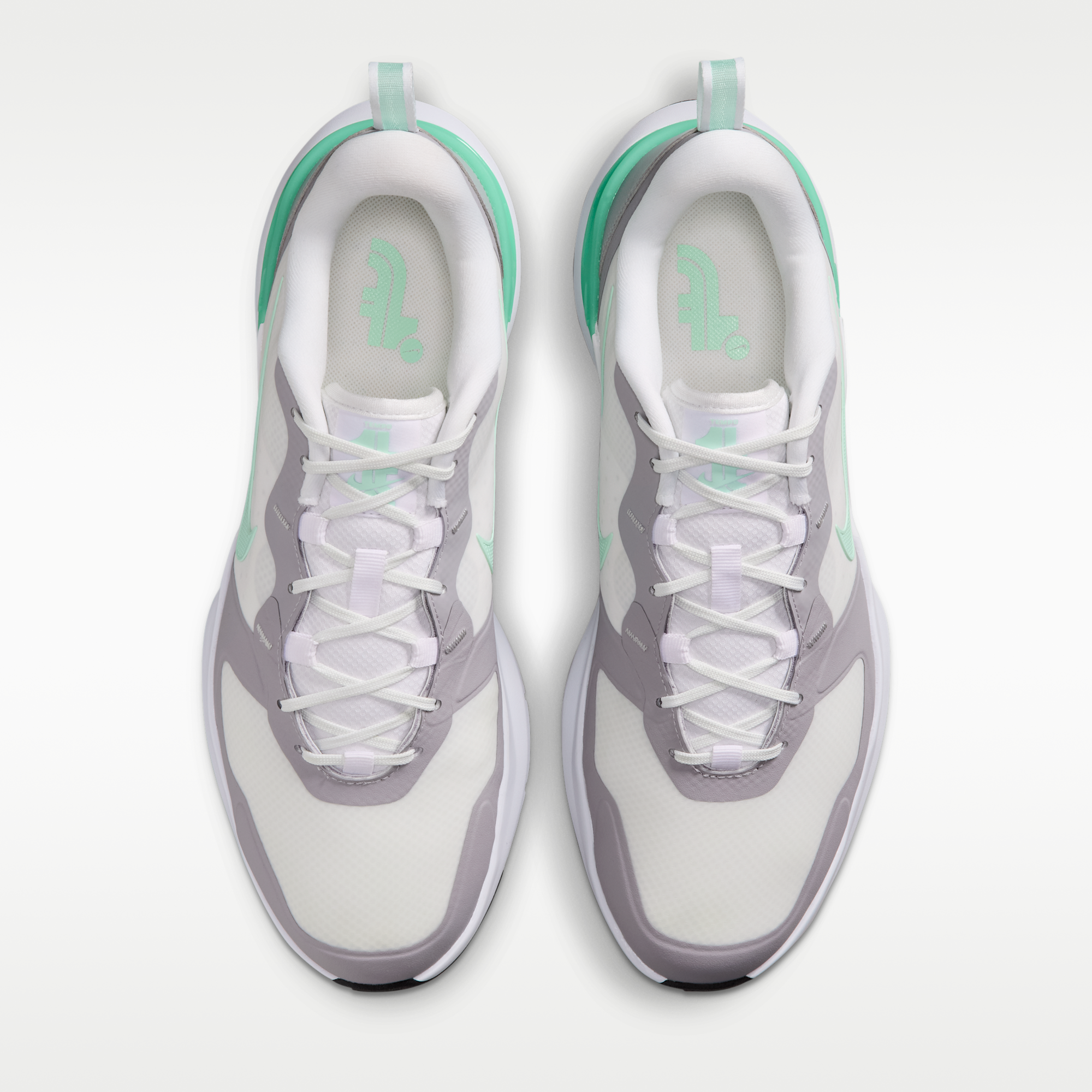 Nike Tempo G - Λευκό/Pewter/Μαύρο/Mint Foam - 4