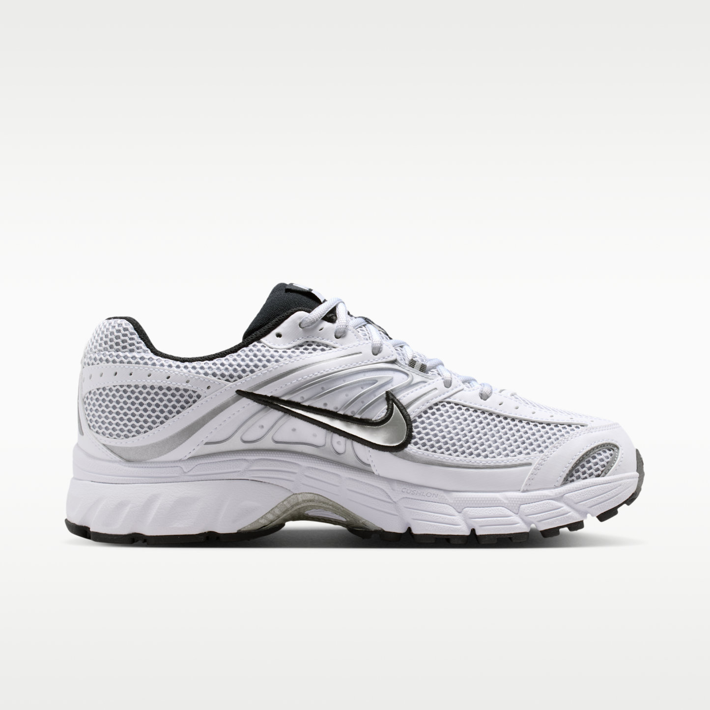 Nike Air Max Moto 2K - Λευκό/Μαύρο/Wolf Grey/Metallic Silver - 3