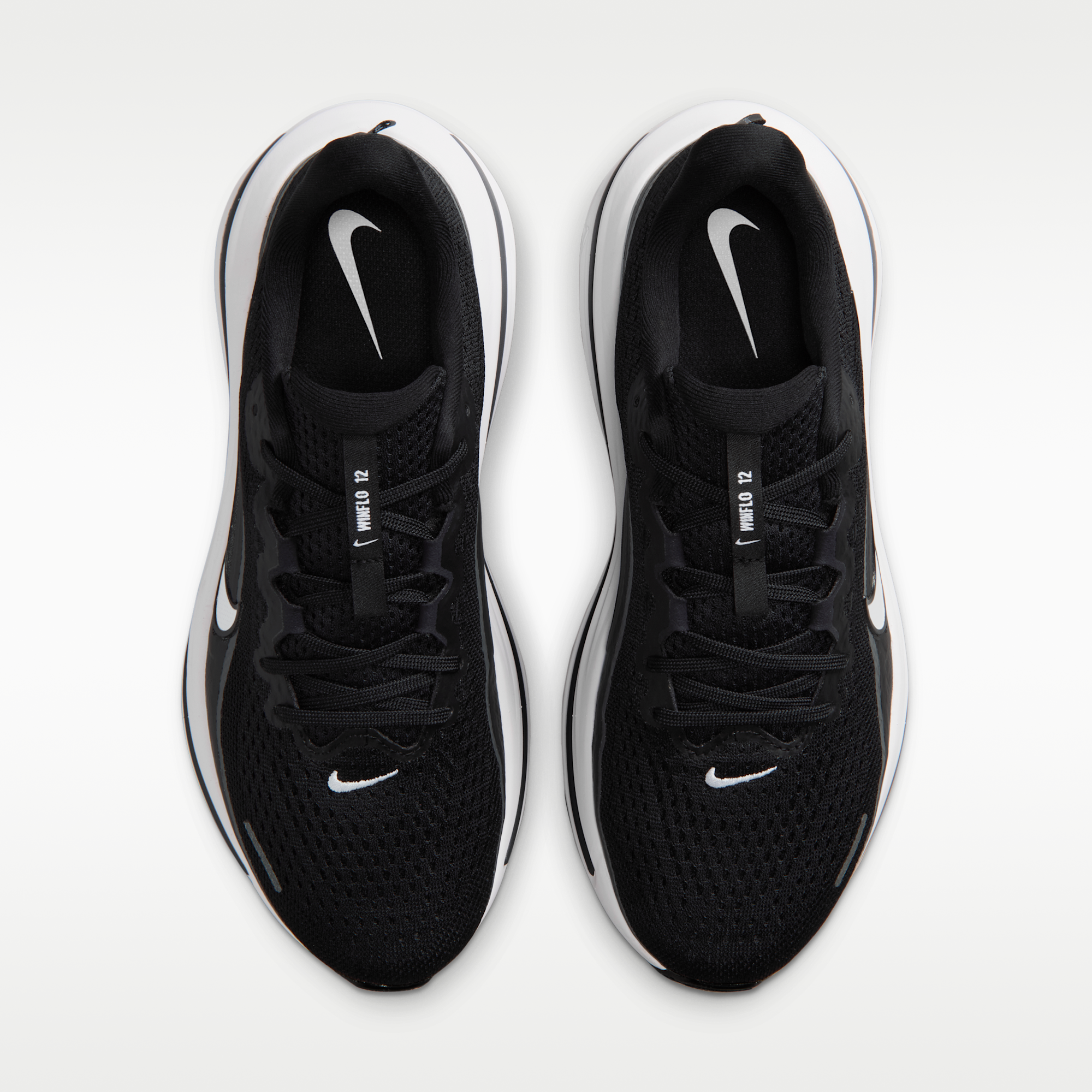 Nike Winflo 12 - Μαύρο/Dark Smoke Grey/Λευκό - 4