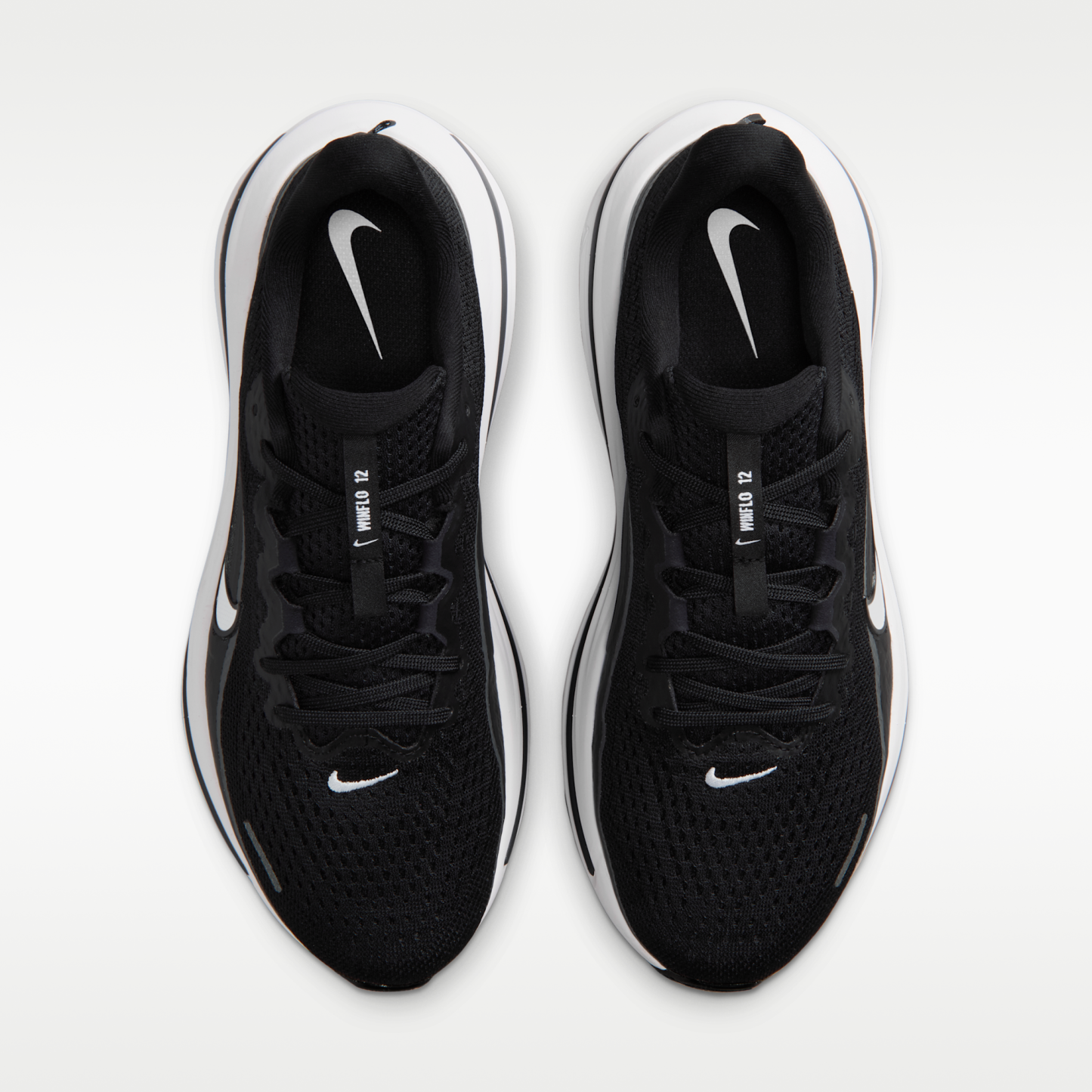 Nike Winflo 12 - Μαύρο/Dark Smoke Grey/Λευκό - 4