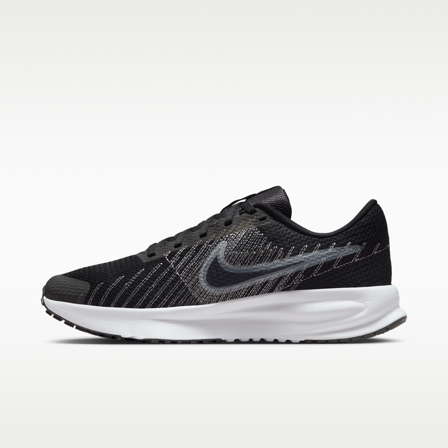 Nike Run Defy - Μαύρο/Wolf Grey/Λευκό - 1