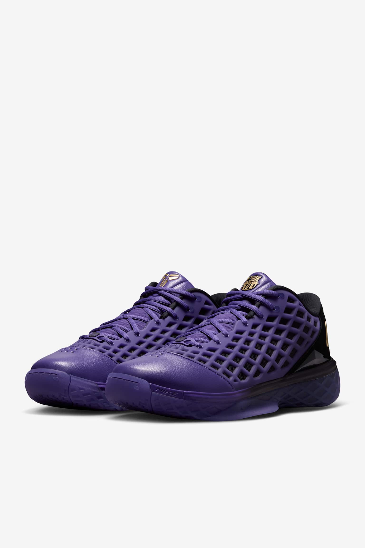 Kobe 3 Low Protro x Μπαρτσελόνα - Μαύρο/Electro Purple/Metallic Gold - 7