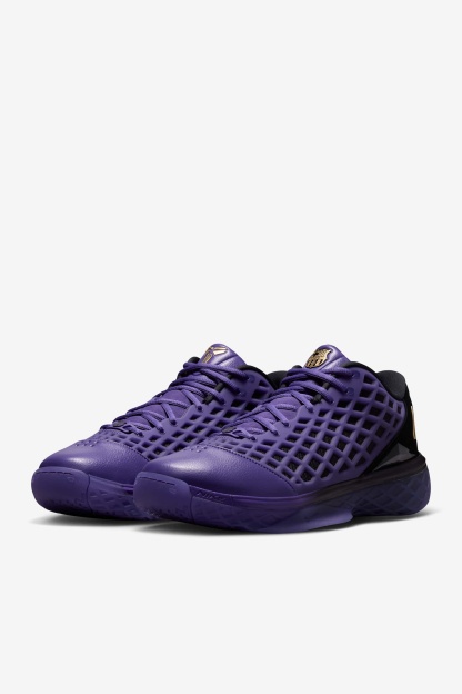 Kobe 3 Low Protro x Μπαρτσελόνα - Μαύρο/Electro Purple/Metallic Gold - 7