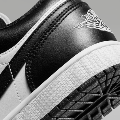 Air Jordan 1 Low - Λευκό/Λευκό/Μαύρο - 8