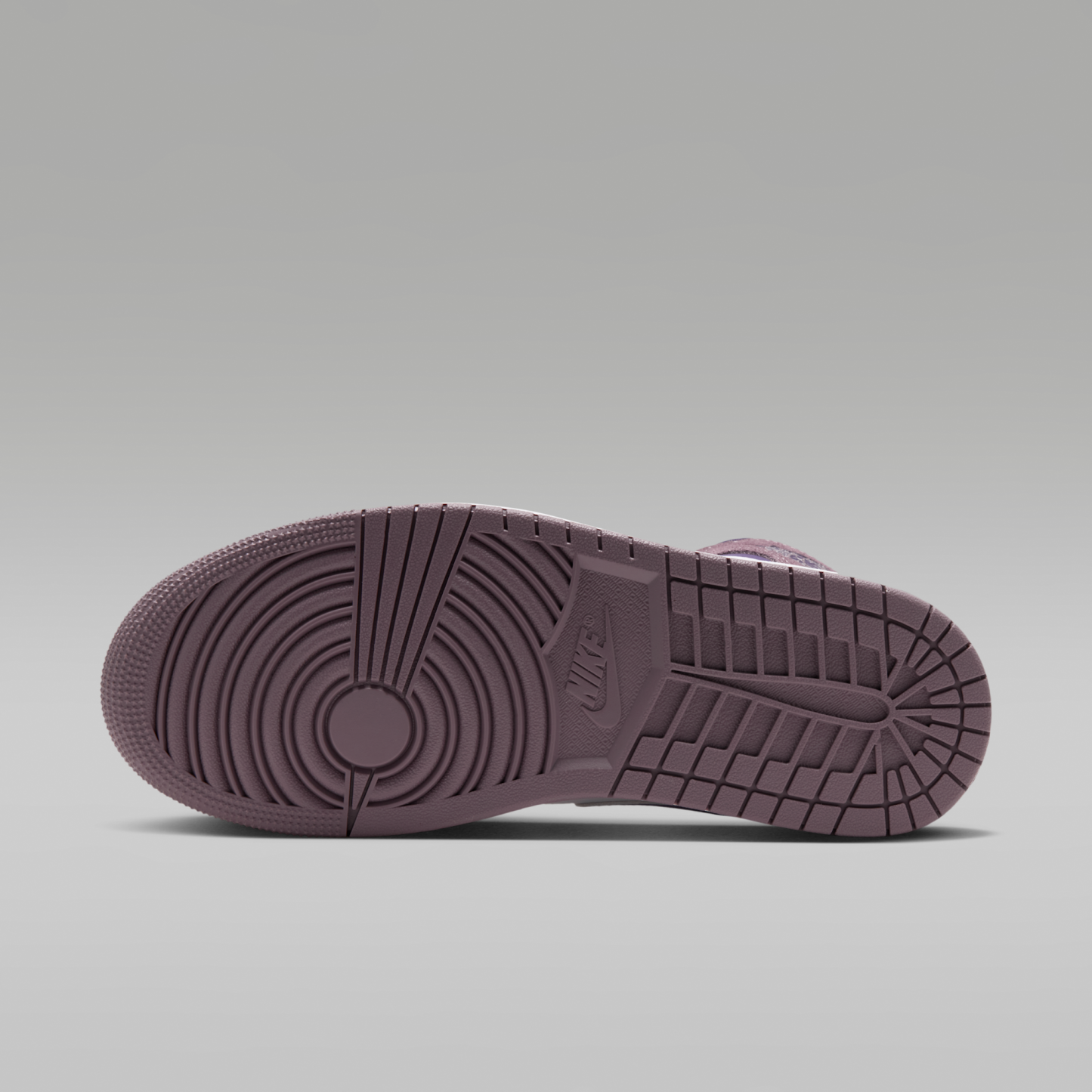 Air Jordan 1 Mid - Purple Smoke/Λευκό/Canyon Purple - 2