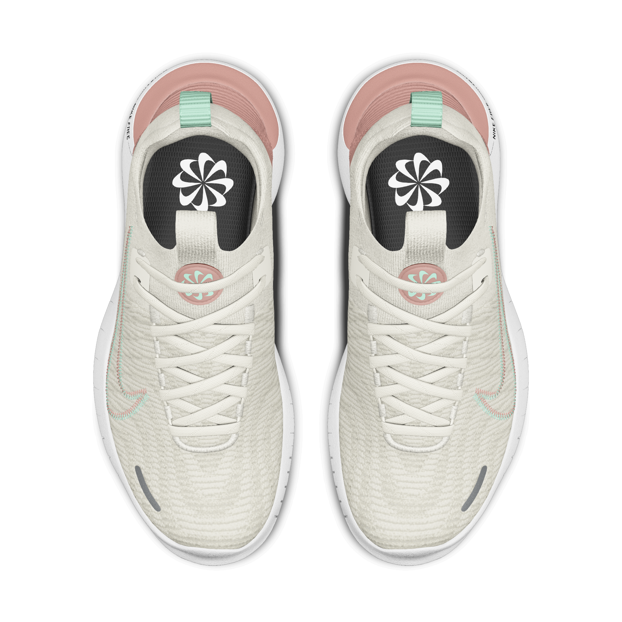 Nike Free RN By You - Λευκό/Platinum Tint/Λευκό (3056644739) - 4