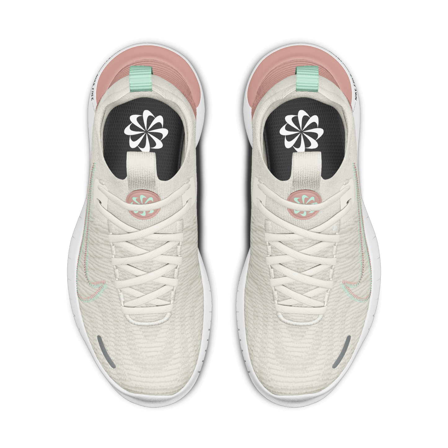 Nike Free RN By You - Λευκό/Platinum Tint/Λευκό (3056644739) - 4