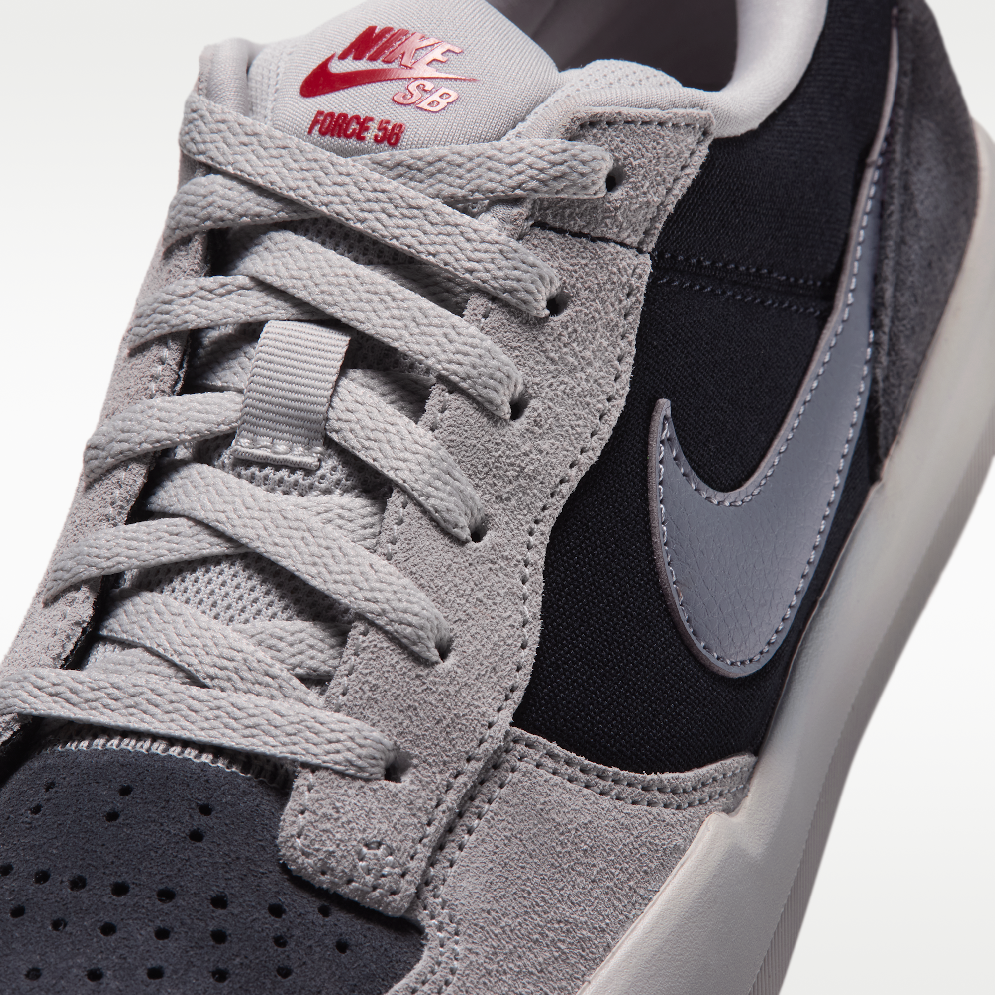 Nike SB Force 58 - Μαύρο/Light Iron Ore/Anthracite/Smoke Grey - 7