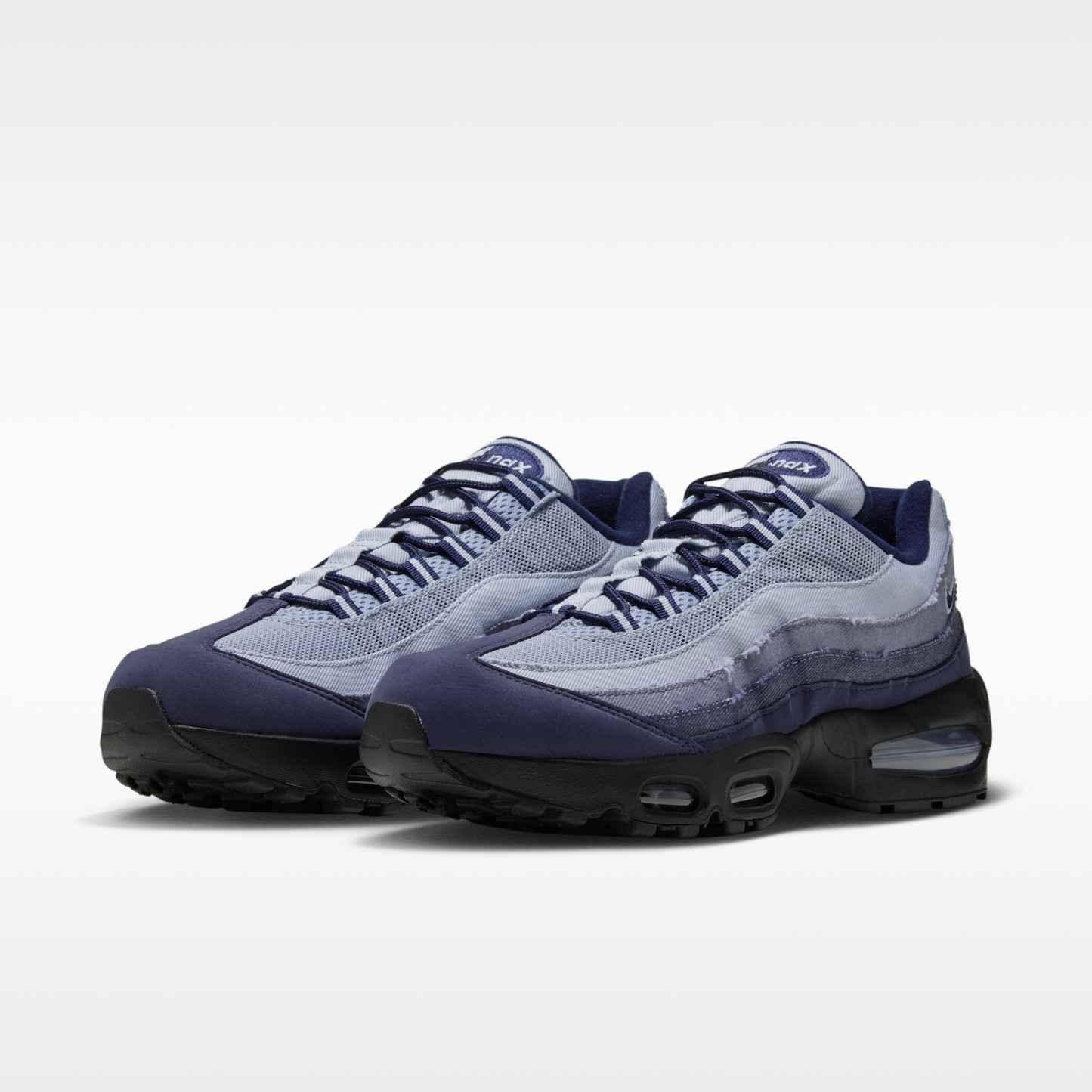 Nike Air Max 95 Big Bubble - Ashen Slate/Midnight Navy/Light Armory Blue/Light Armory Blue - 5