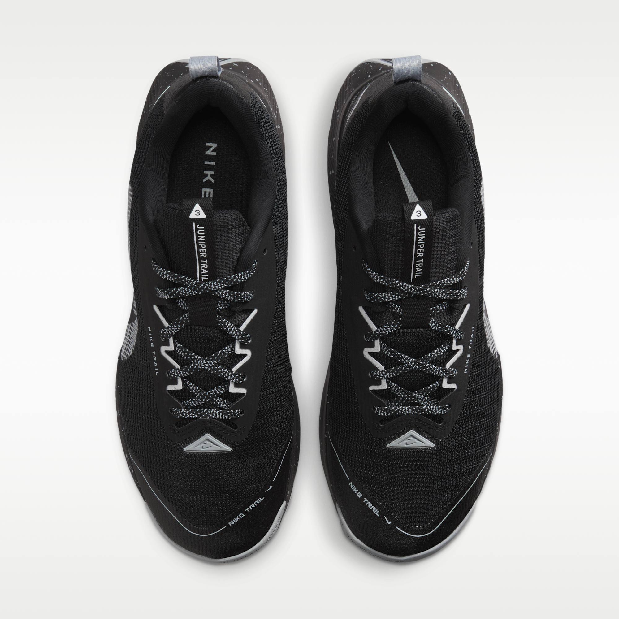 Nike Juniper Trail 3 - Μαύρο/Wolf Grey/Photon Dust/Μαύρο - 4